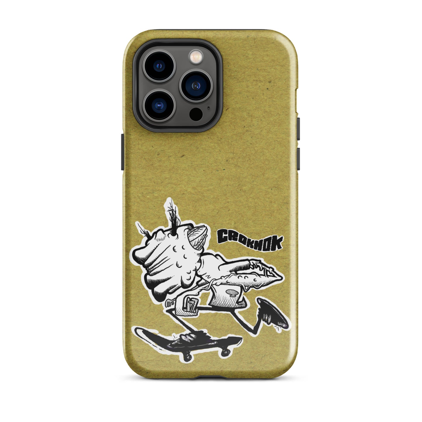 iPhone case - Skateboarding AS0036 Yellow