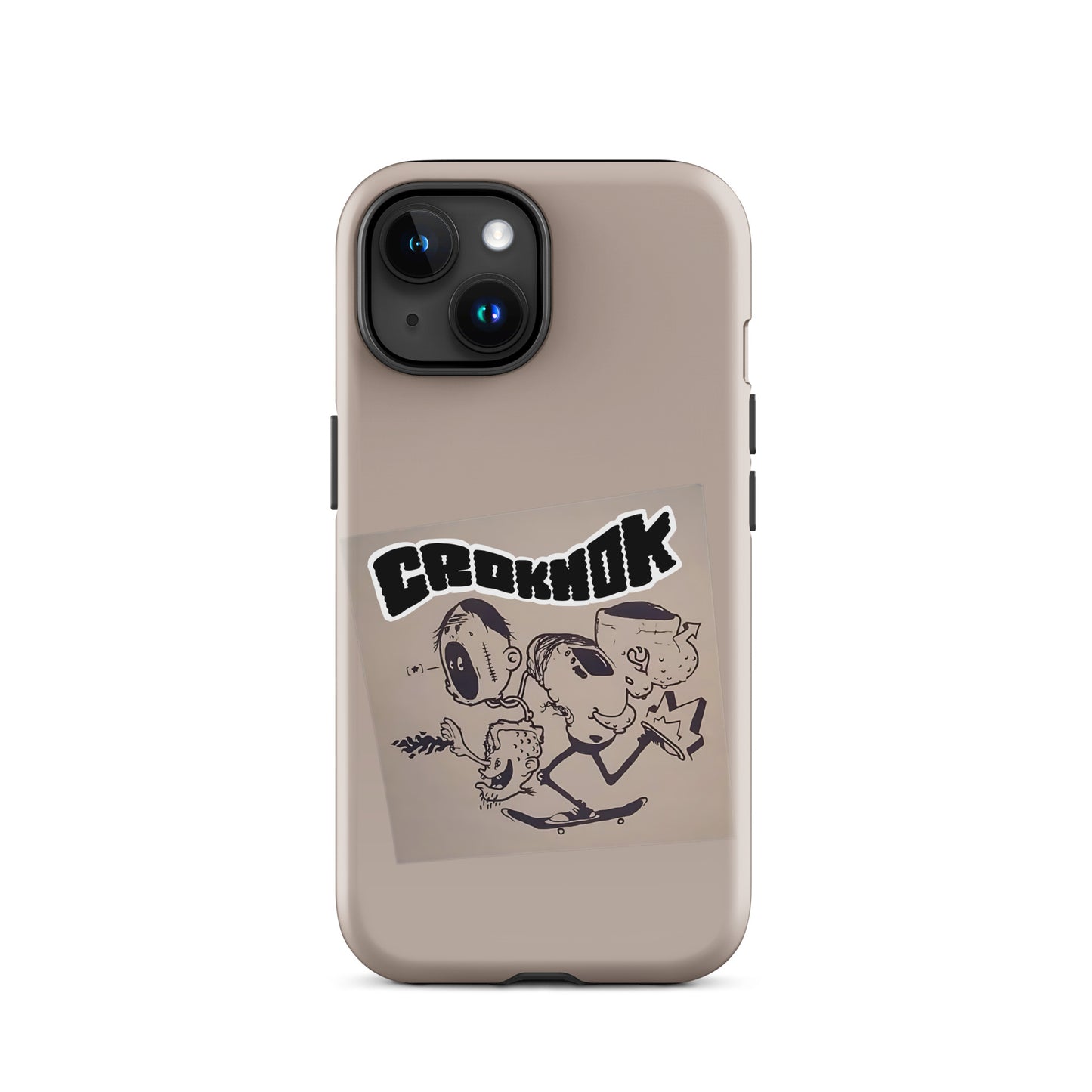 iphone case - croknok skateboarding