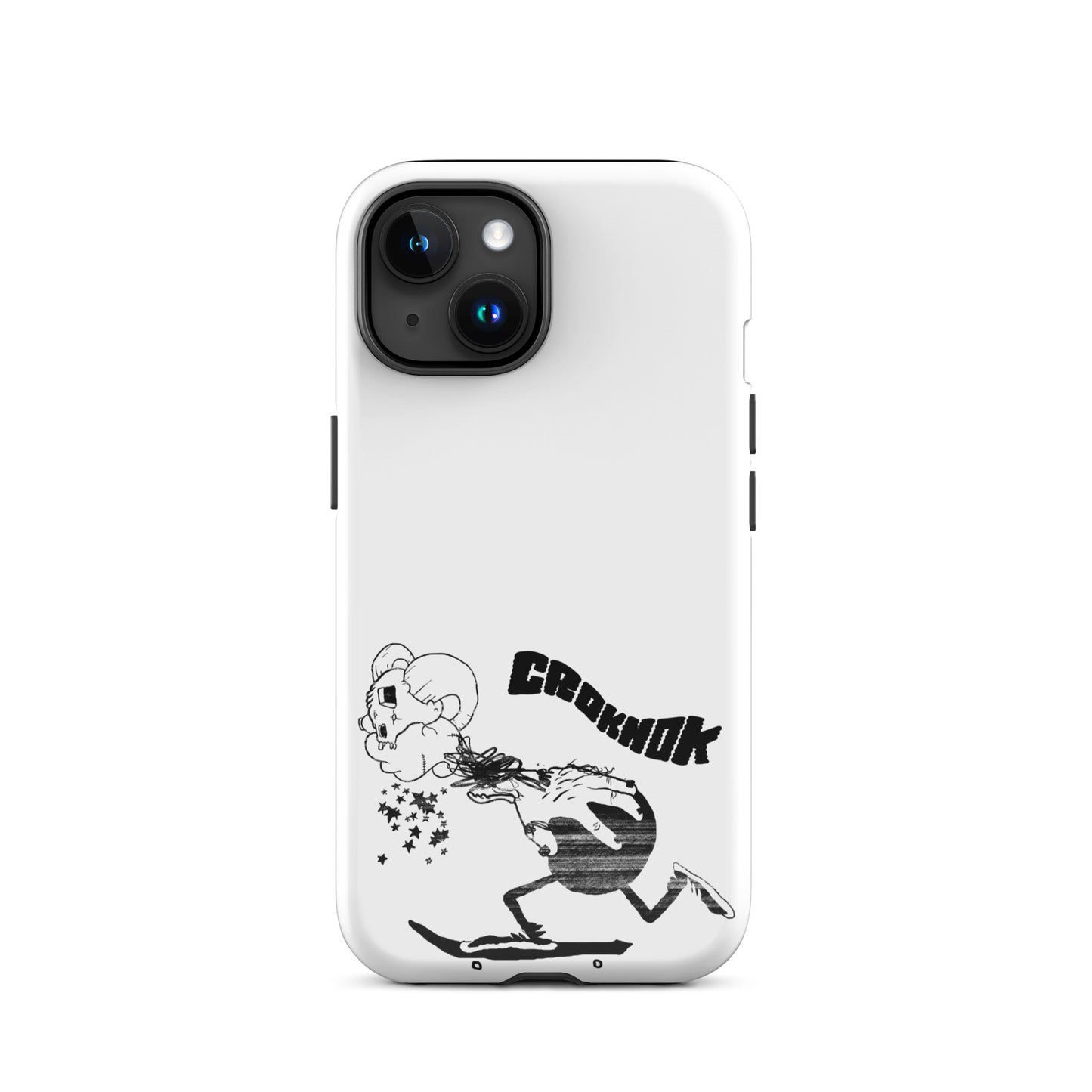 iPhone case - Skateboarding AS0015 White