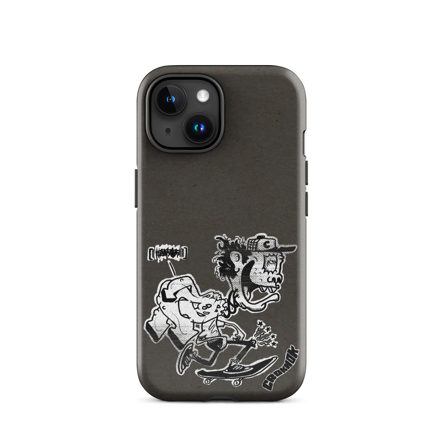 iPhone case - Skateboarding AS0017 Grey