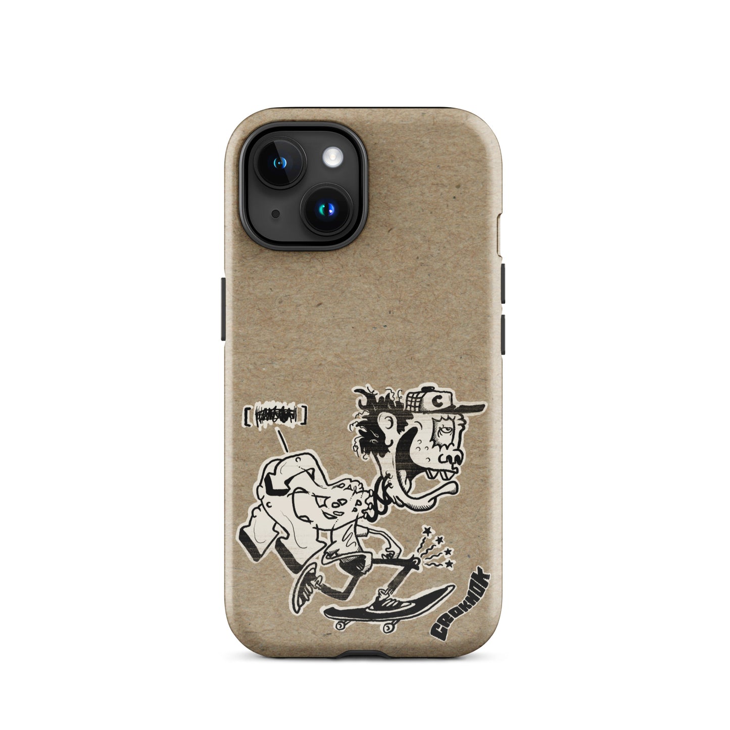 iPhone case - Skateboarding AS0017 Beigh