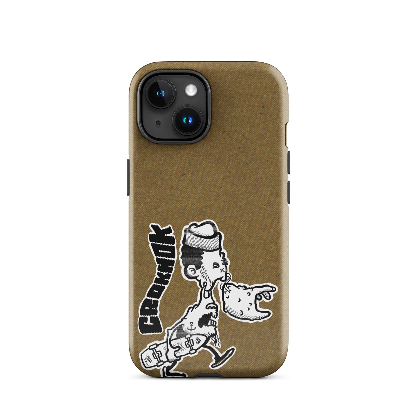 iPhone case - Skateboarding AS0010 Brown