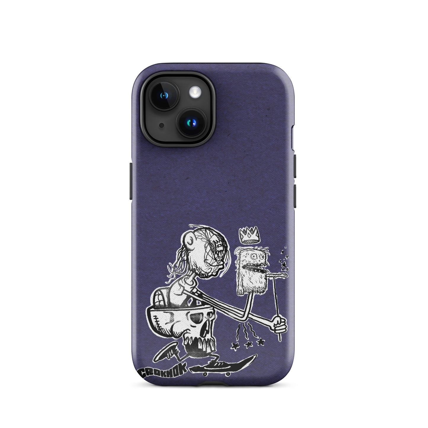 iPhone case - Skateboarding AS0019 Blue