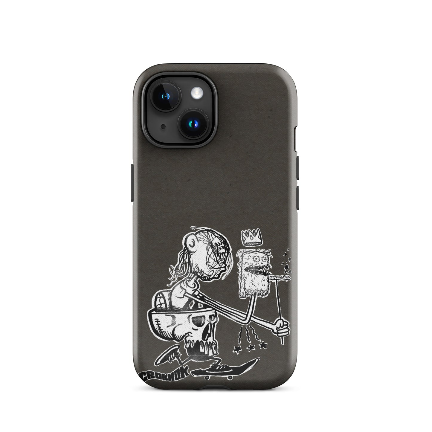 iPhone case - Skateboarding AS0019 Grey
