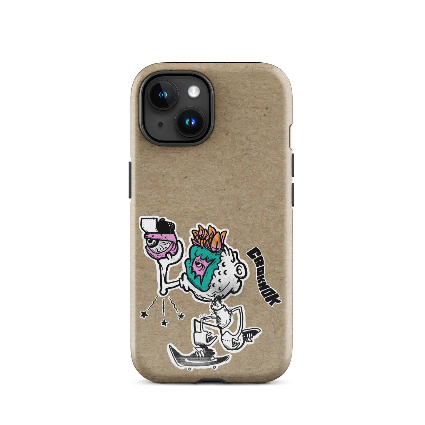 iPhone case - Skateboarding AS0025 Beigh