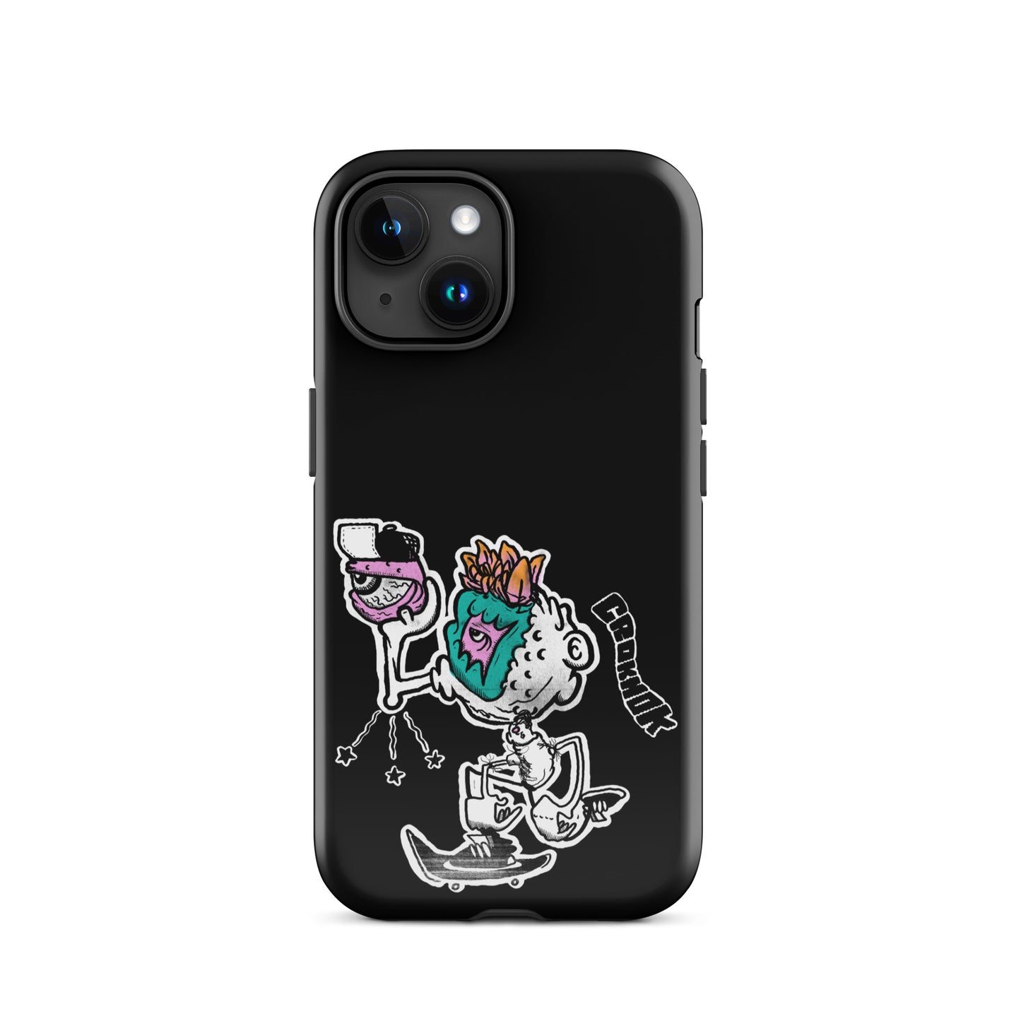 iPhone case - Skateboarding AS0025 Black