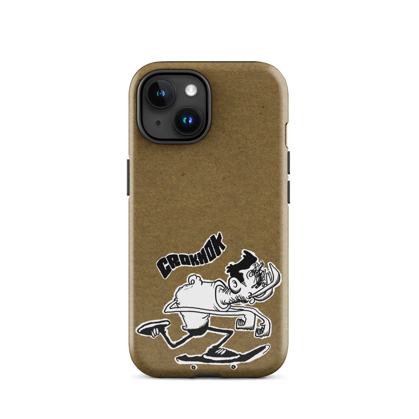iPhone case - Skateboarding AS0026 Brown