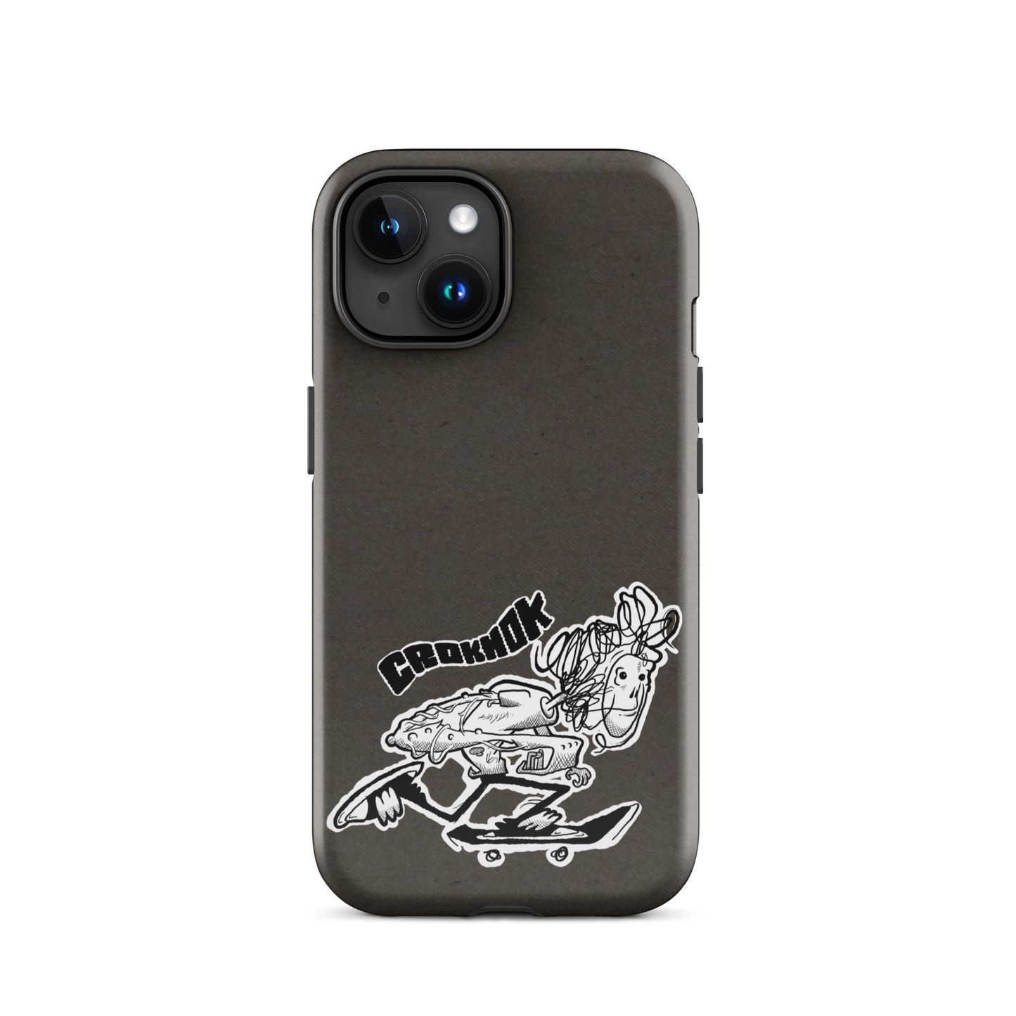 iPhone case - Skateboarding AS0039 Grey