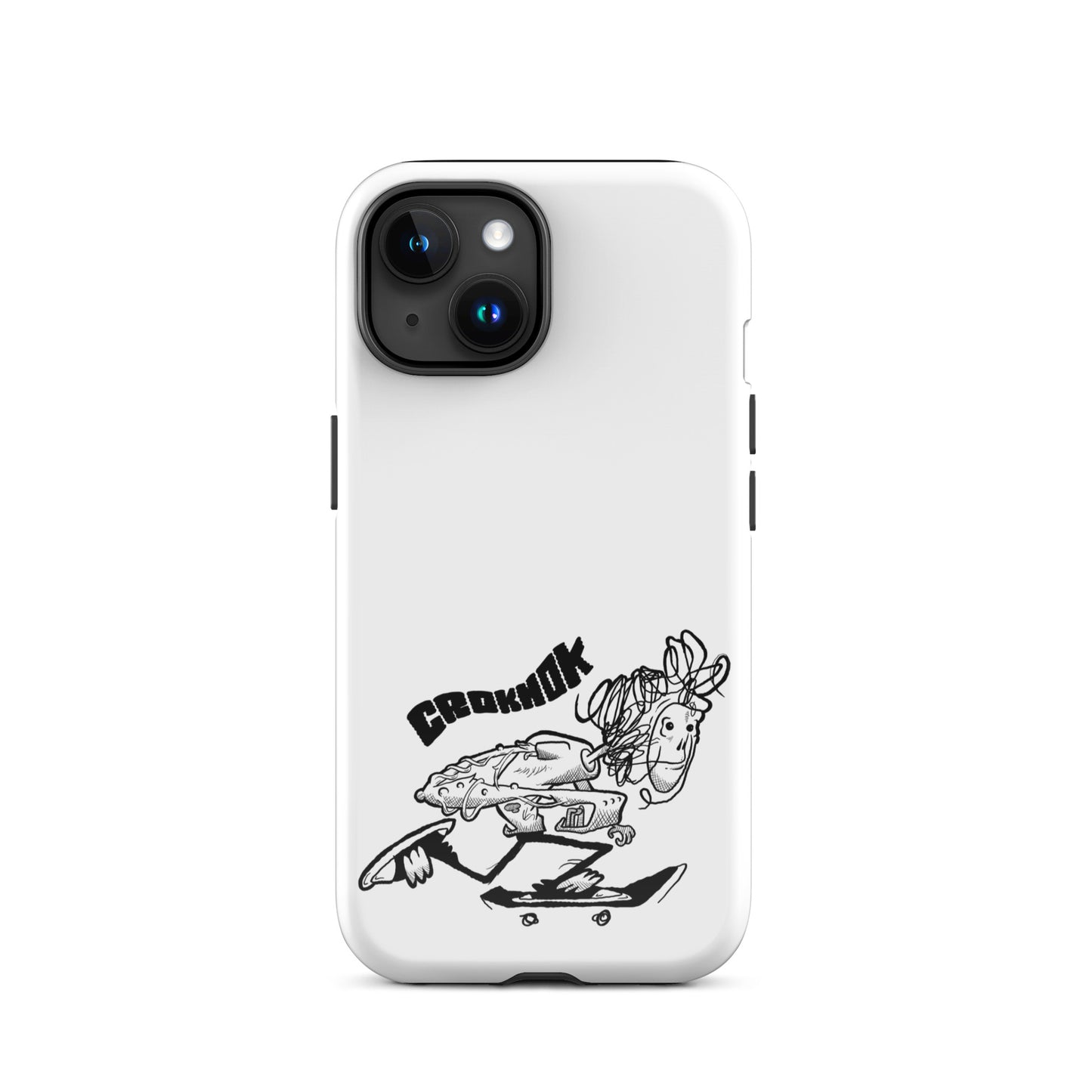 iPhone case - Skateboarding AS0039 White