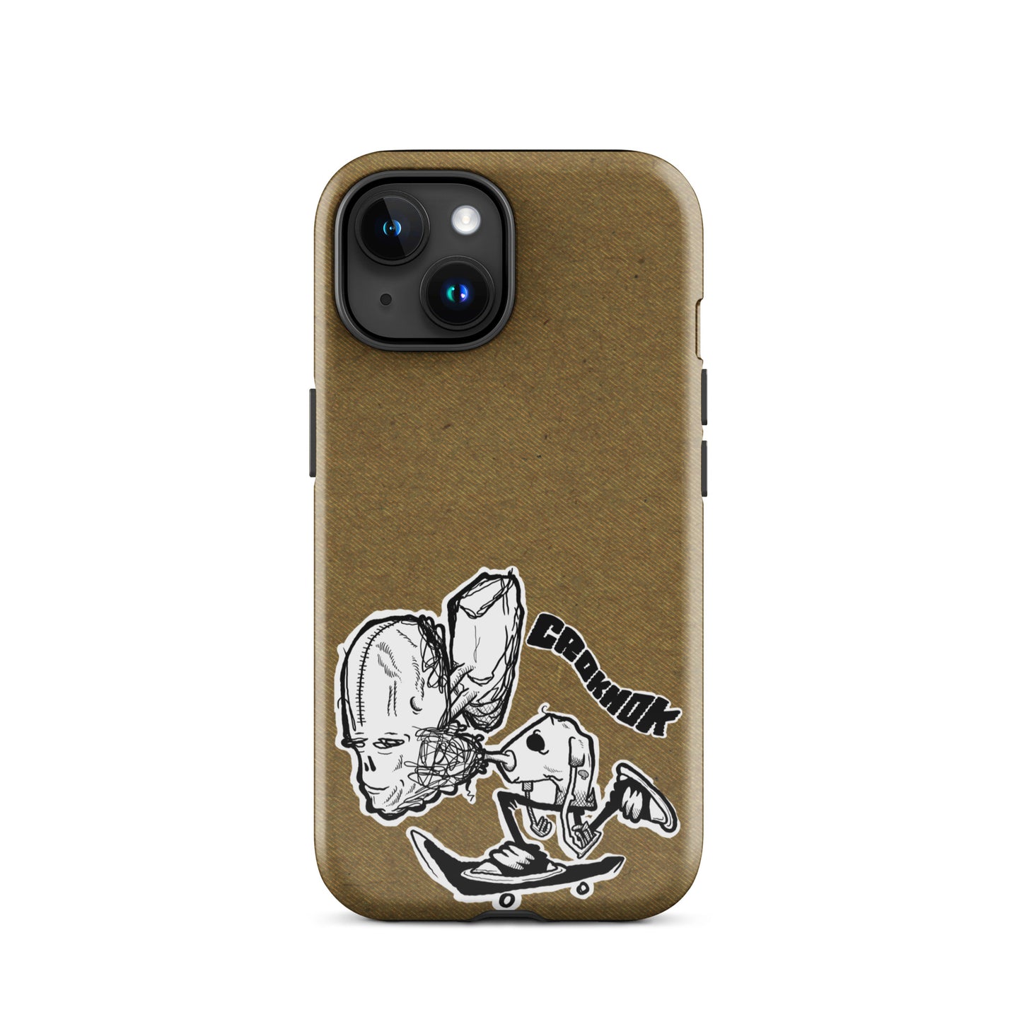 iPhone case - Skateboarding AS0037 Brown