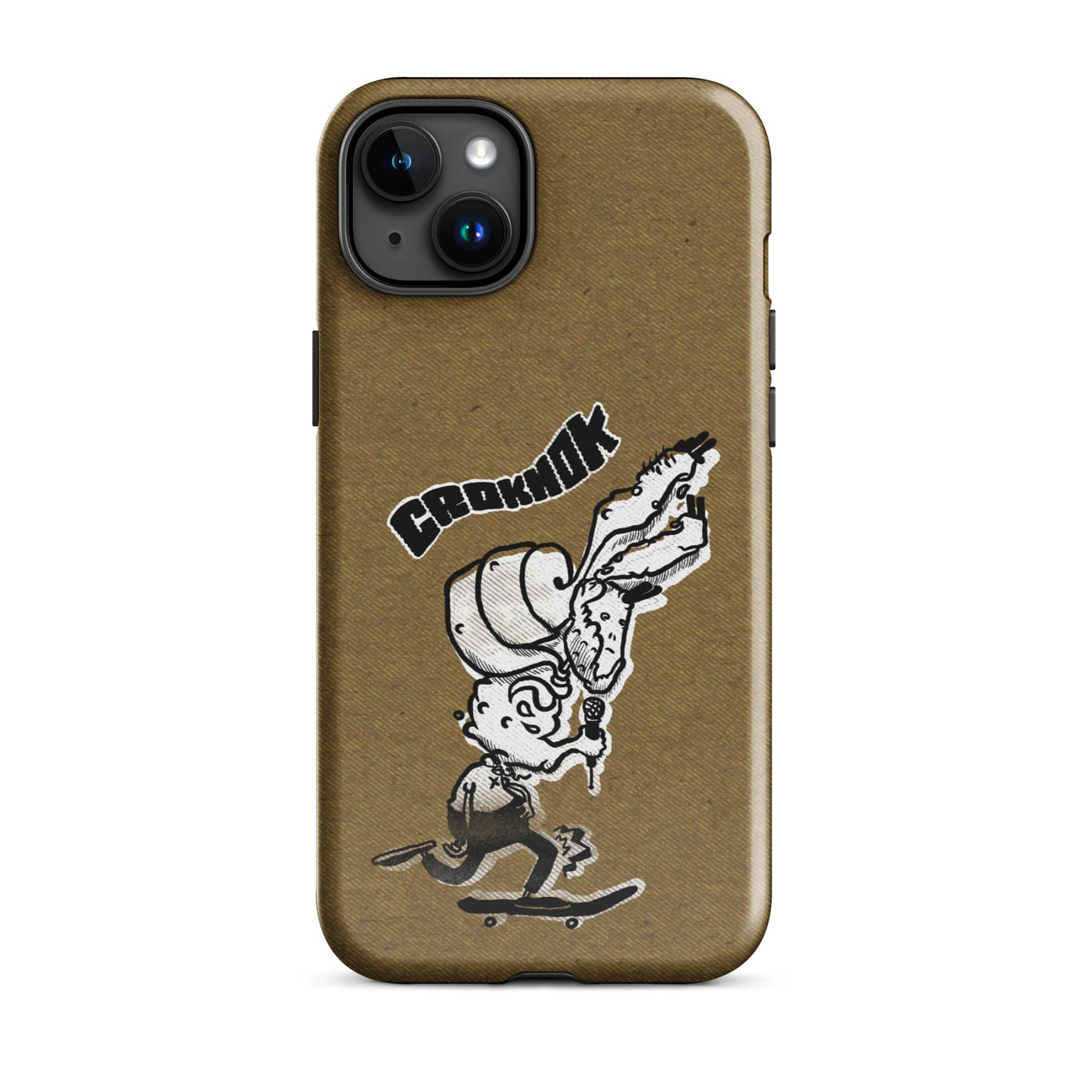 iPhone case - Skateboarding AS0012 Brown