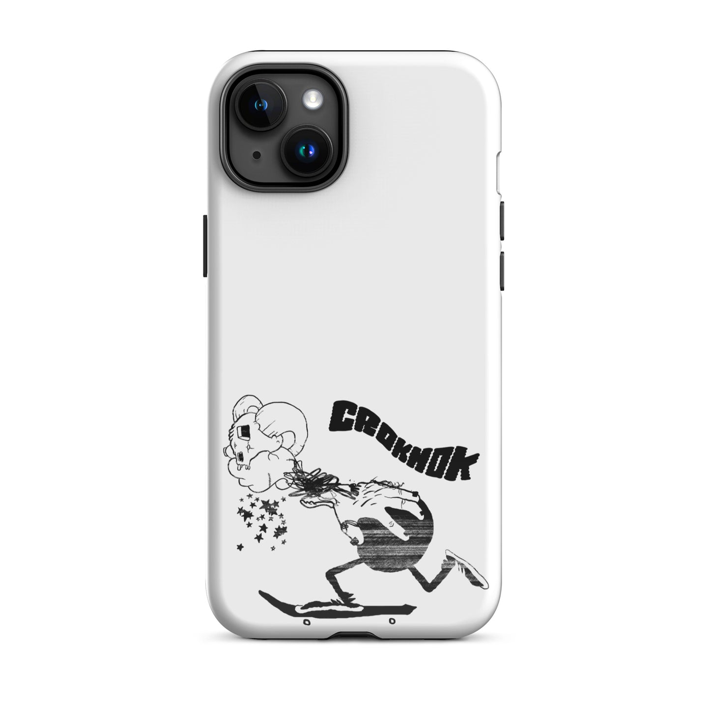 iPhone case - Skateboarding AS0015 White