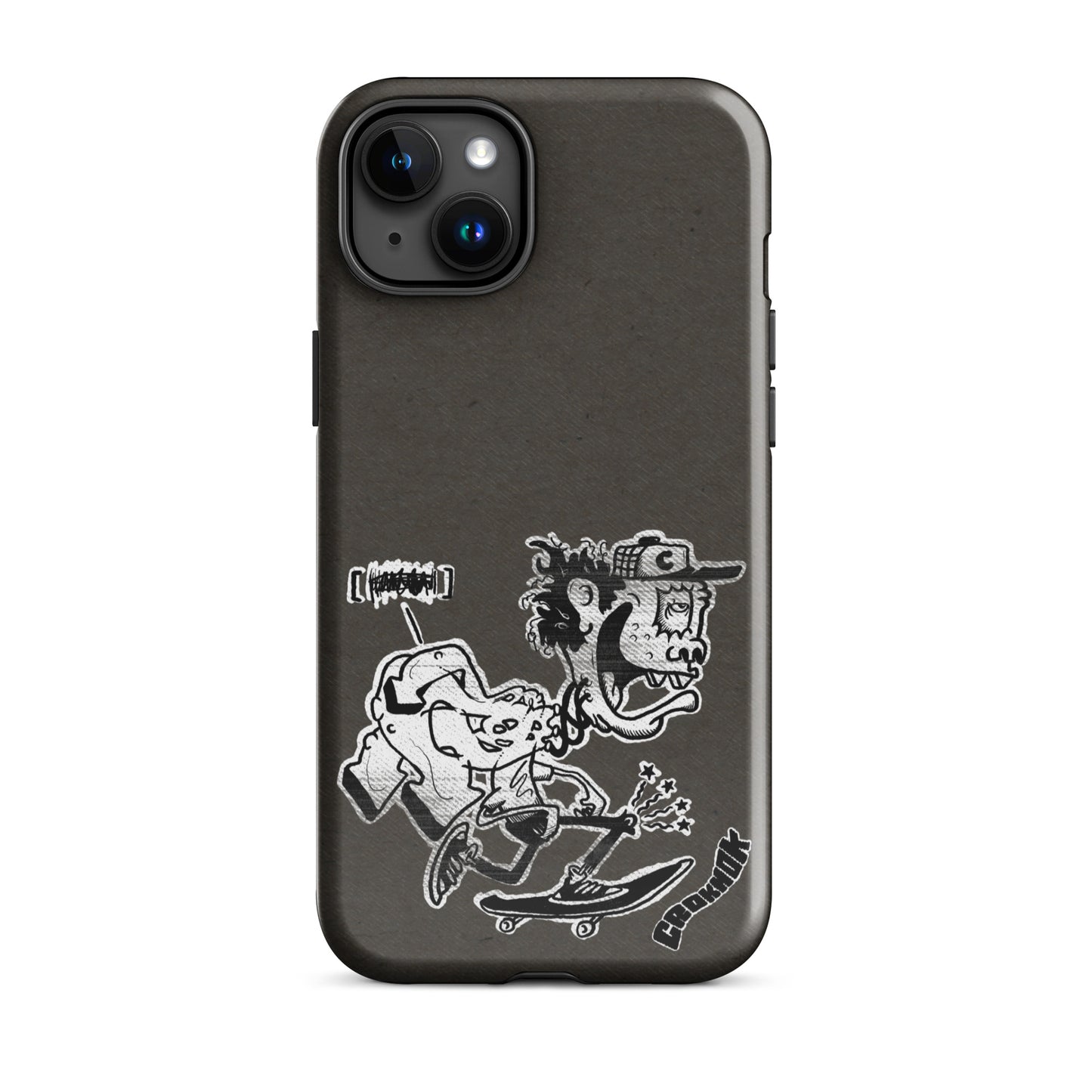 iPhone case - Skateboarding AS0017 Grey