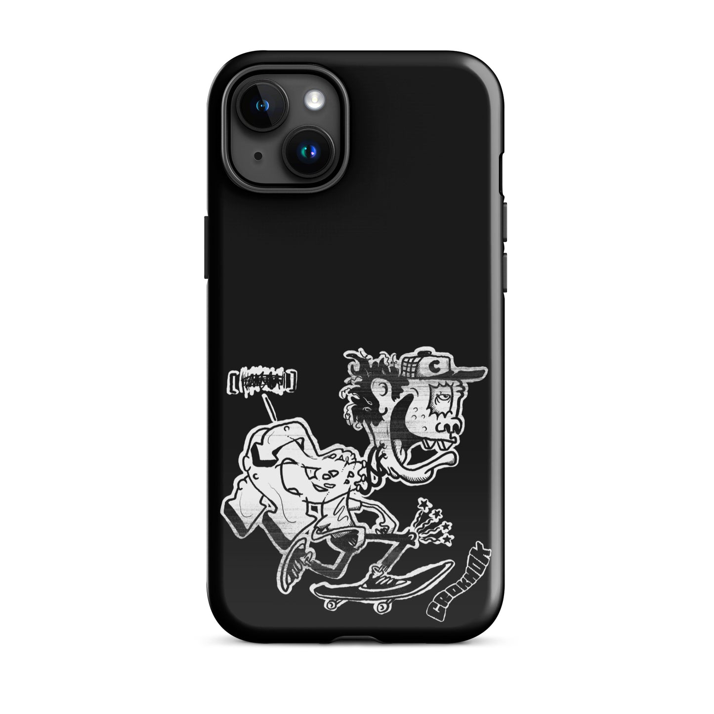 iPhone case - Skateboarding AS0017 Black