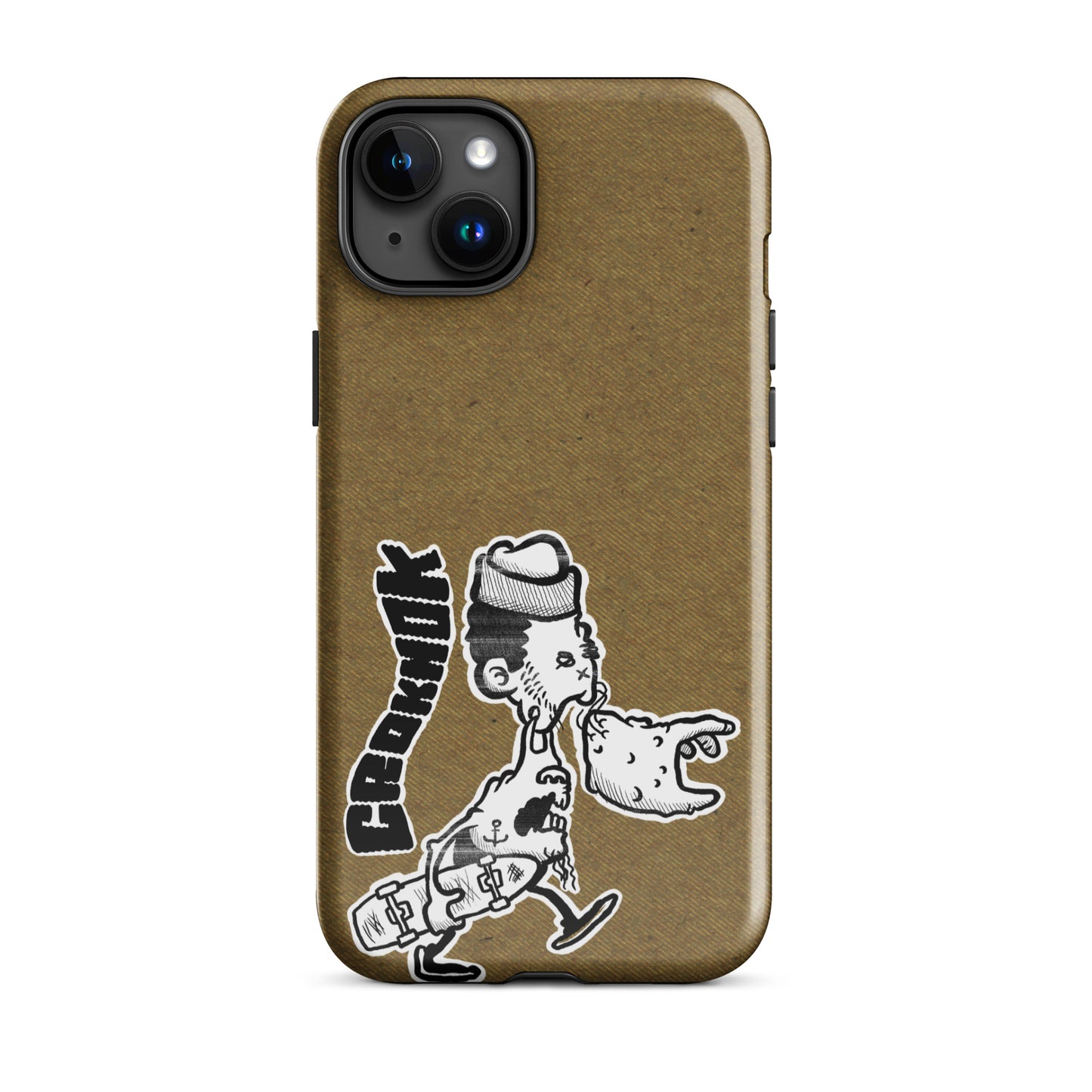 iPhone case - Skateboarding AS0010 Brown