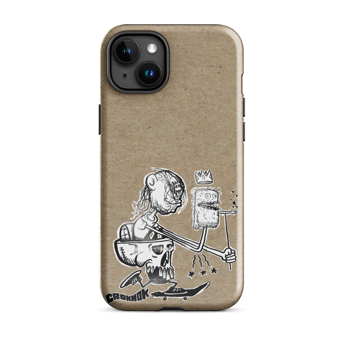 iPhone case - Skateboarding AS0019 Beigh