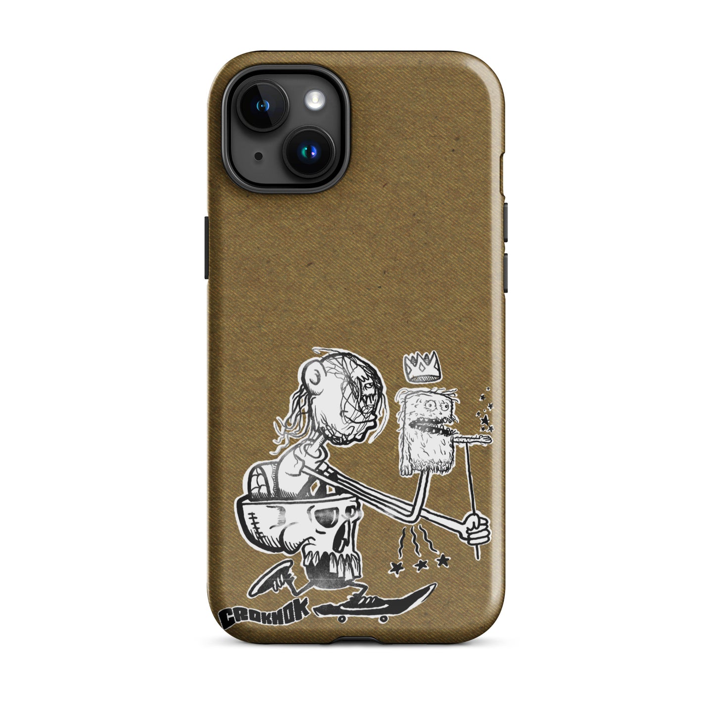 iPhone case - Skateboarding AS0019 Brown