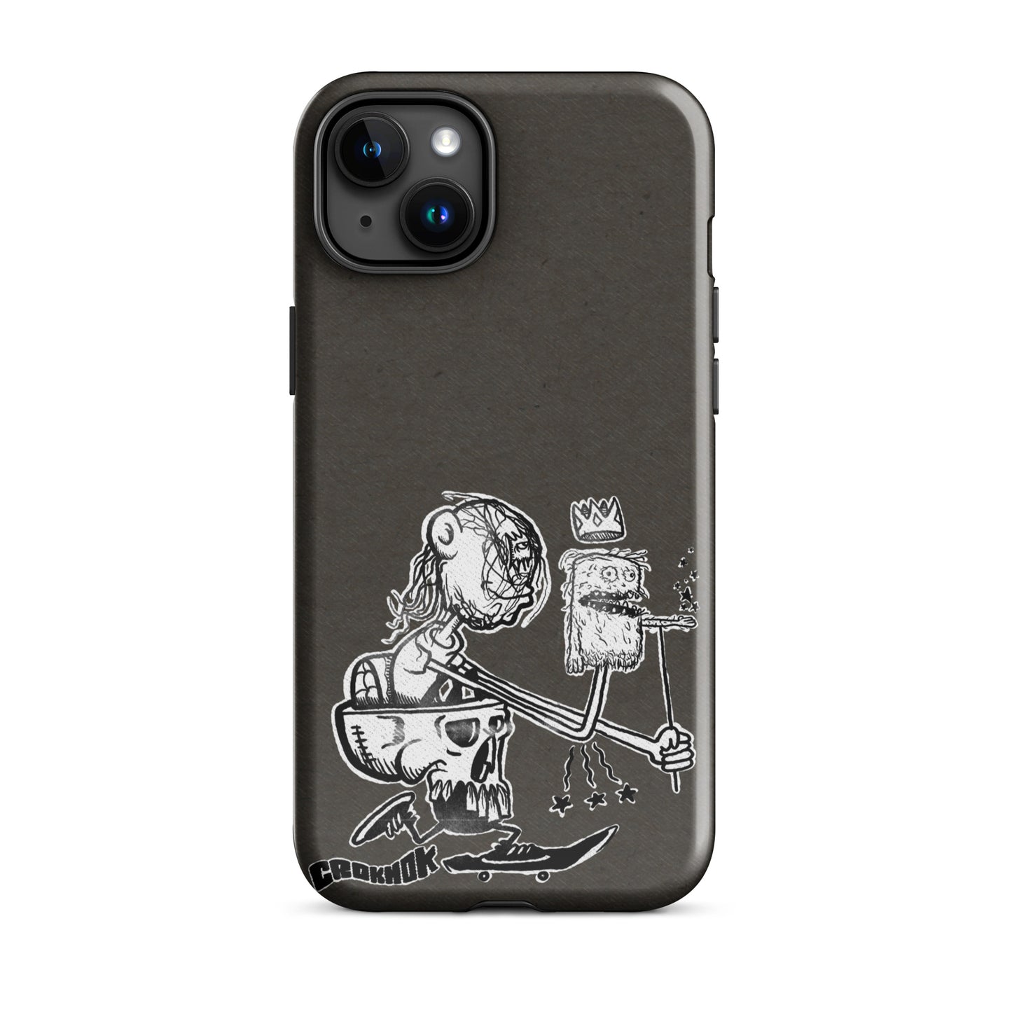 iPhone case - Skateboarding AS0019 Grey
