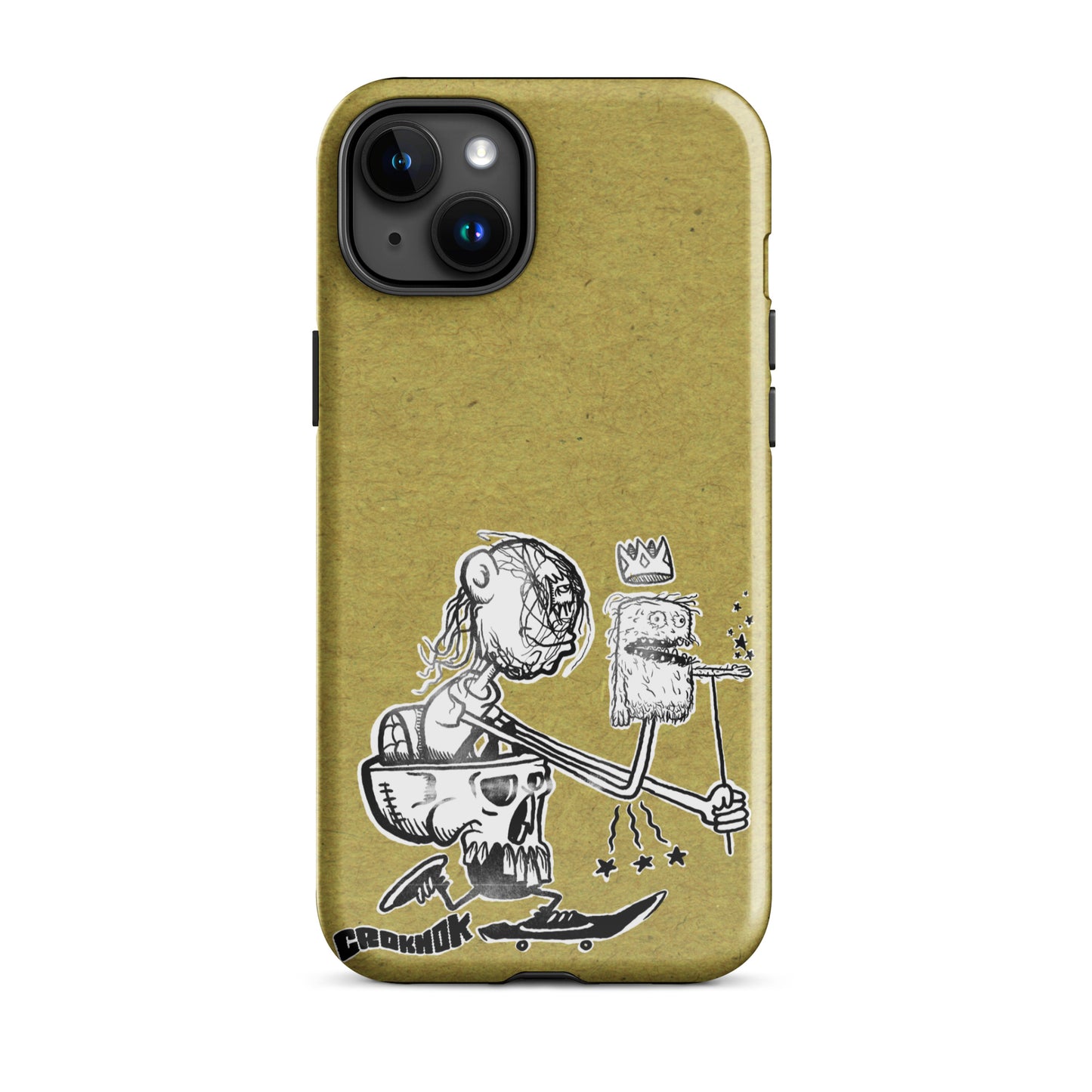 iPhone case - Skateboarding AS0019 Yellow