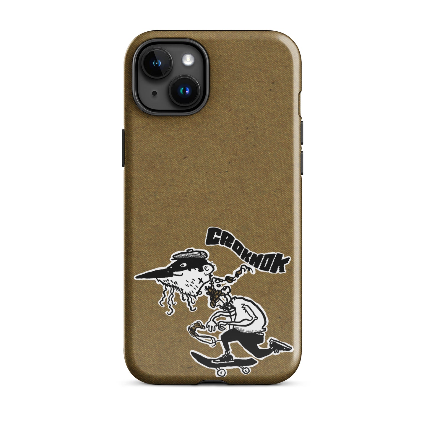 iPhone case - Skateboarding AS0013 Brown