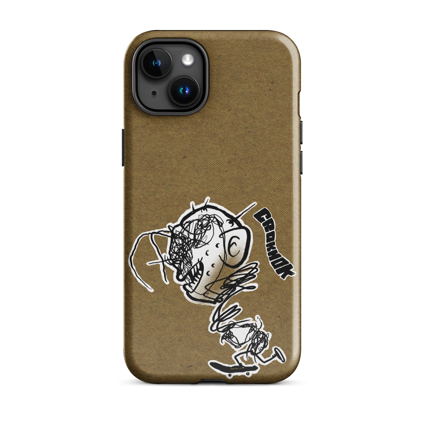 iPhone case - Skateboarding AS0021 Brown