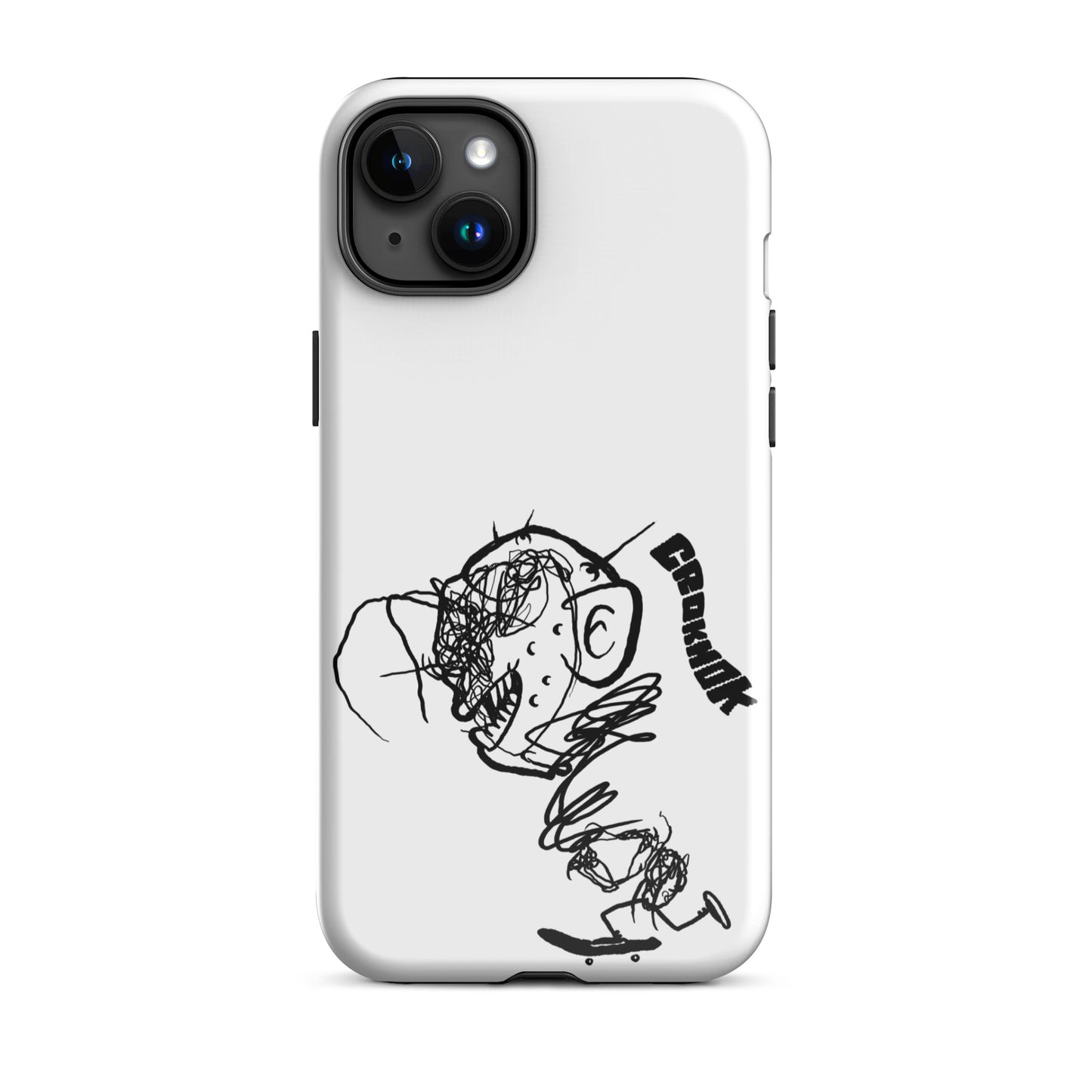 iPhone case - Skateboarding AS0021 White