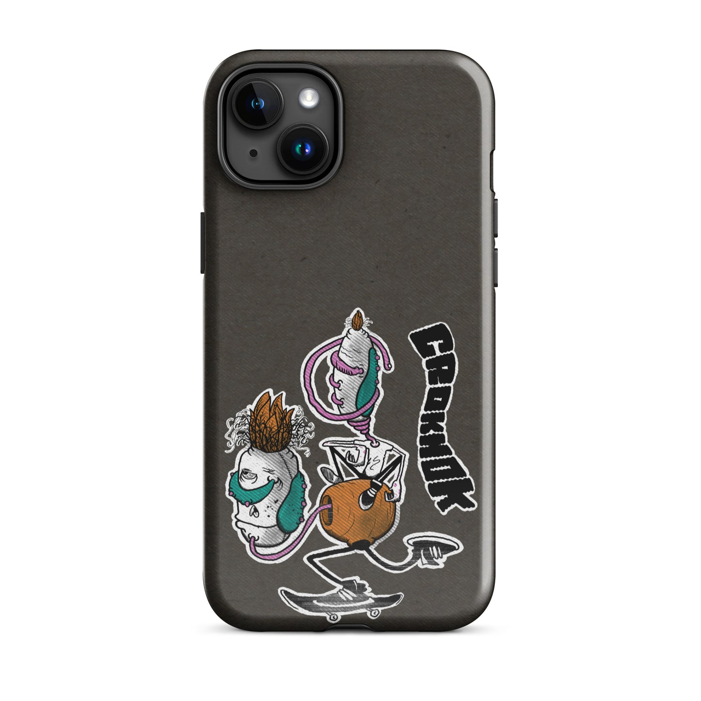 iPhone case - Skateboarding AS0025 Grey