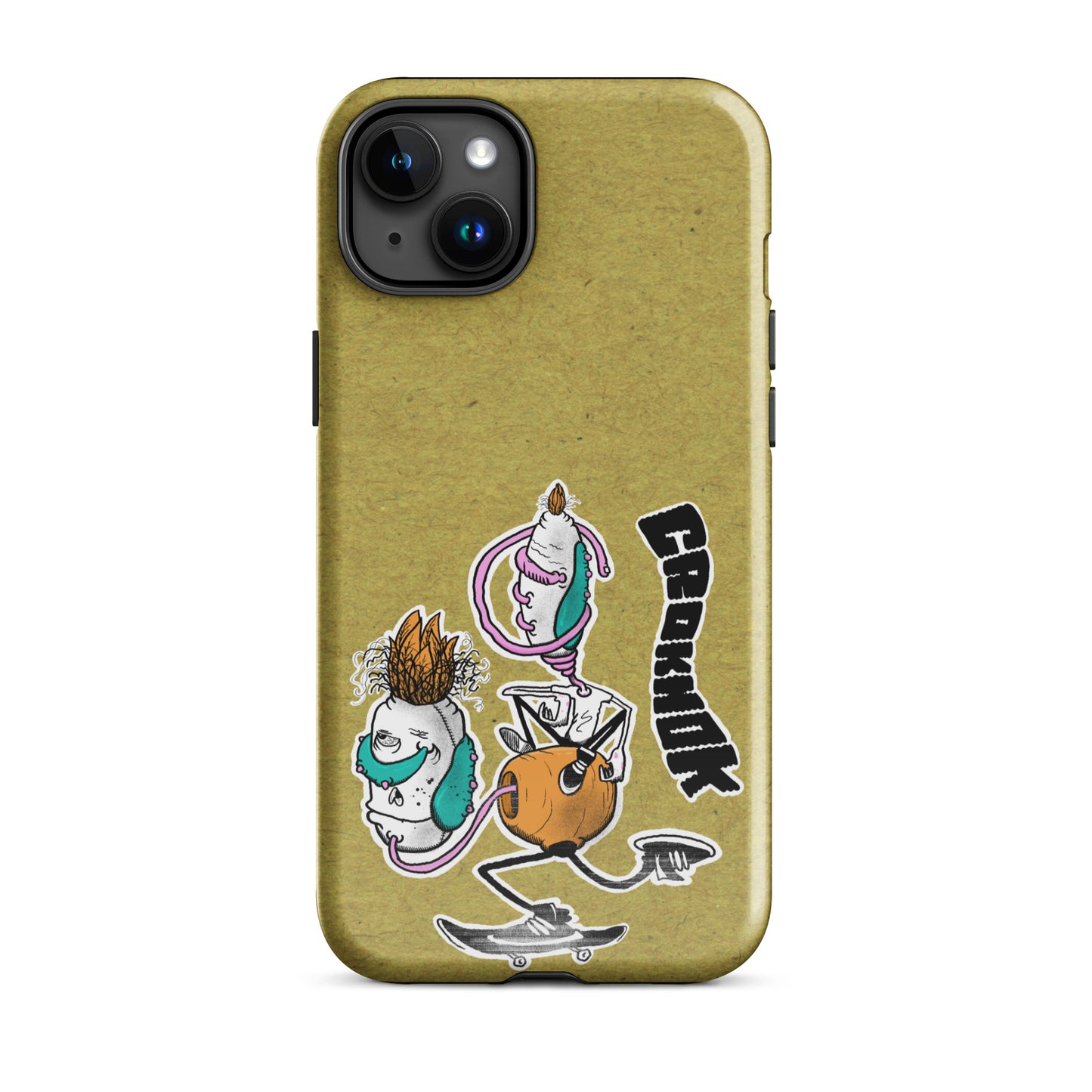 iPhone case - Skateboarding AS0025 Yellow