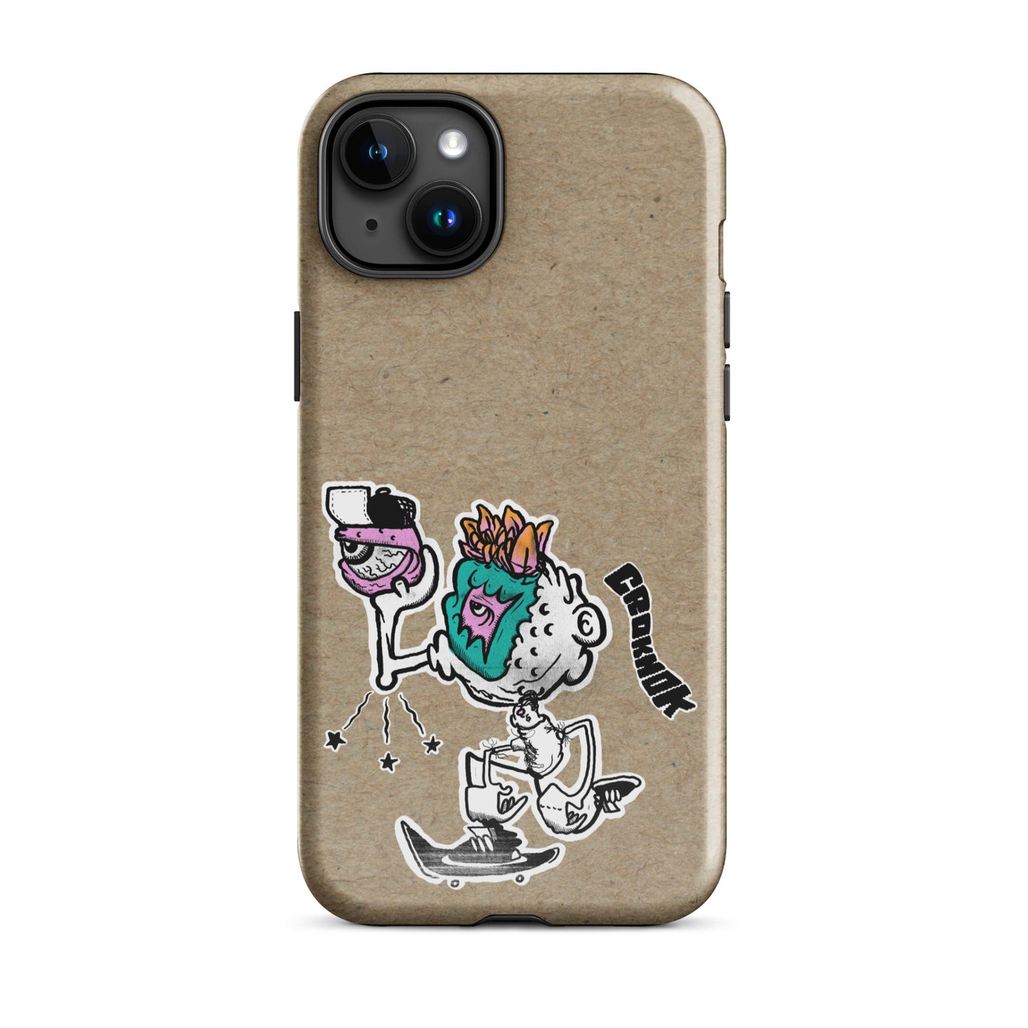 iPhone case - Skateboarding AS0025 Beigh