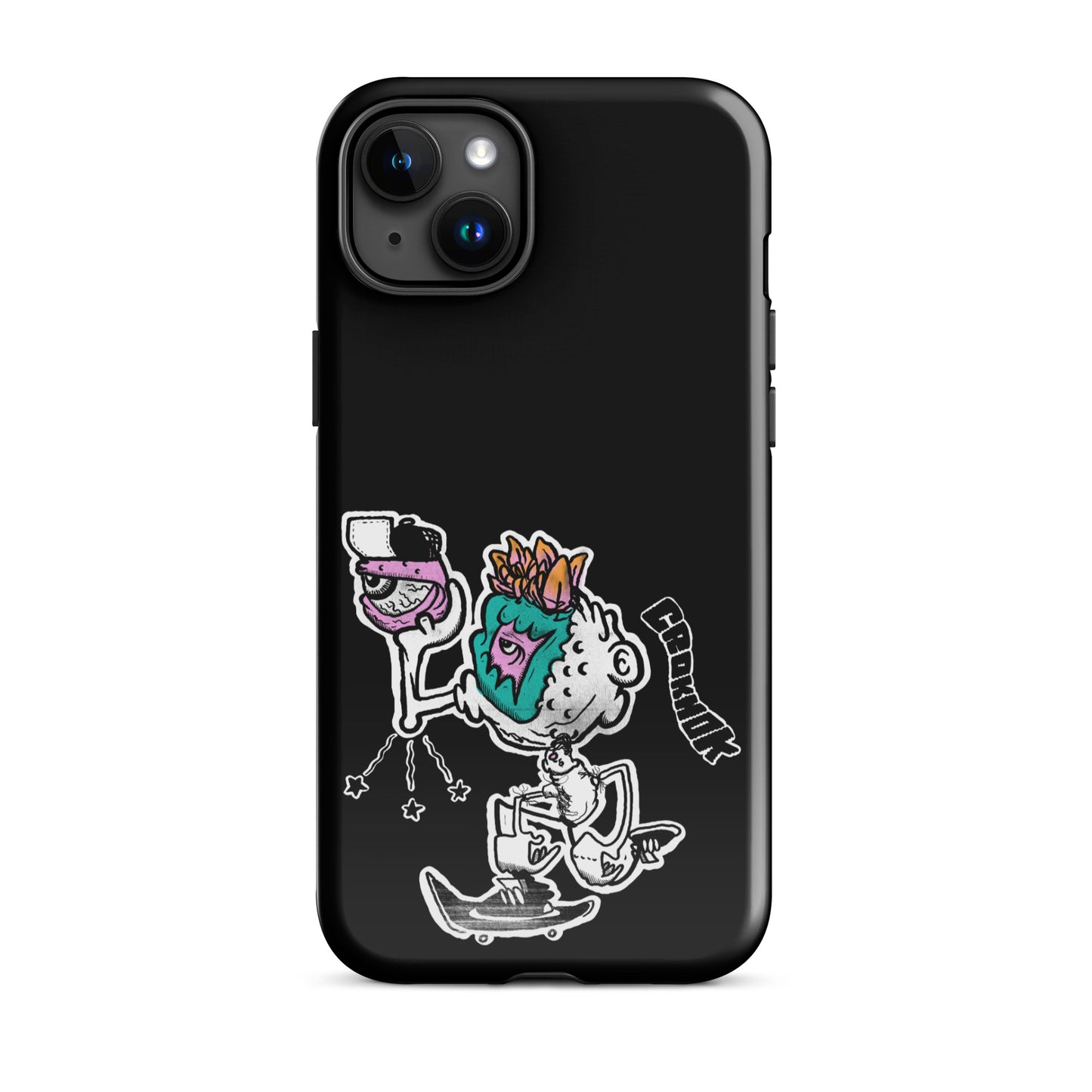 iPhone case - Skateboarding AS0025 Black