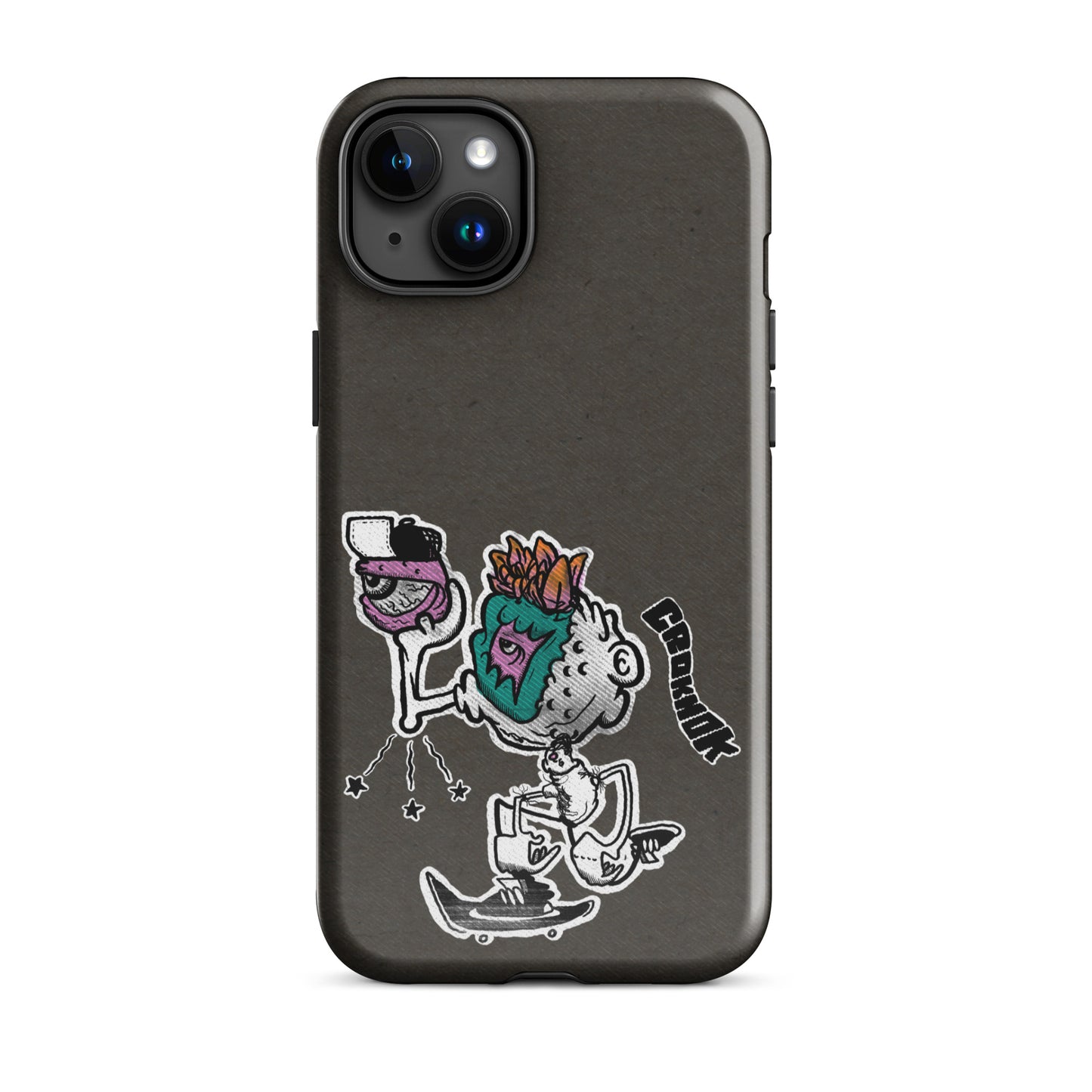 iPhone case - Skateboarding AS0025 grey