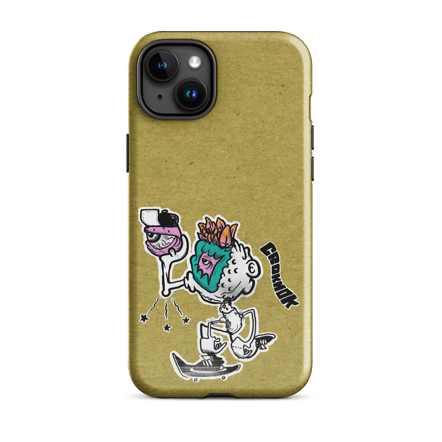 iPhone case - Skateboarding AS0025 Yellow