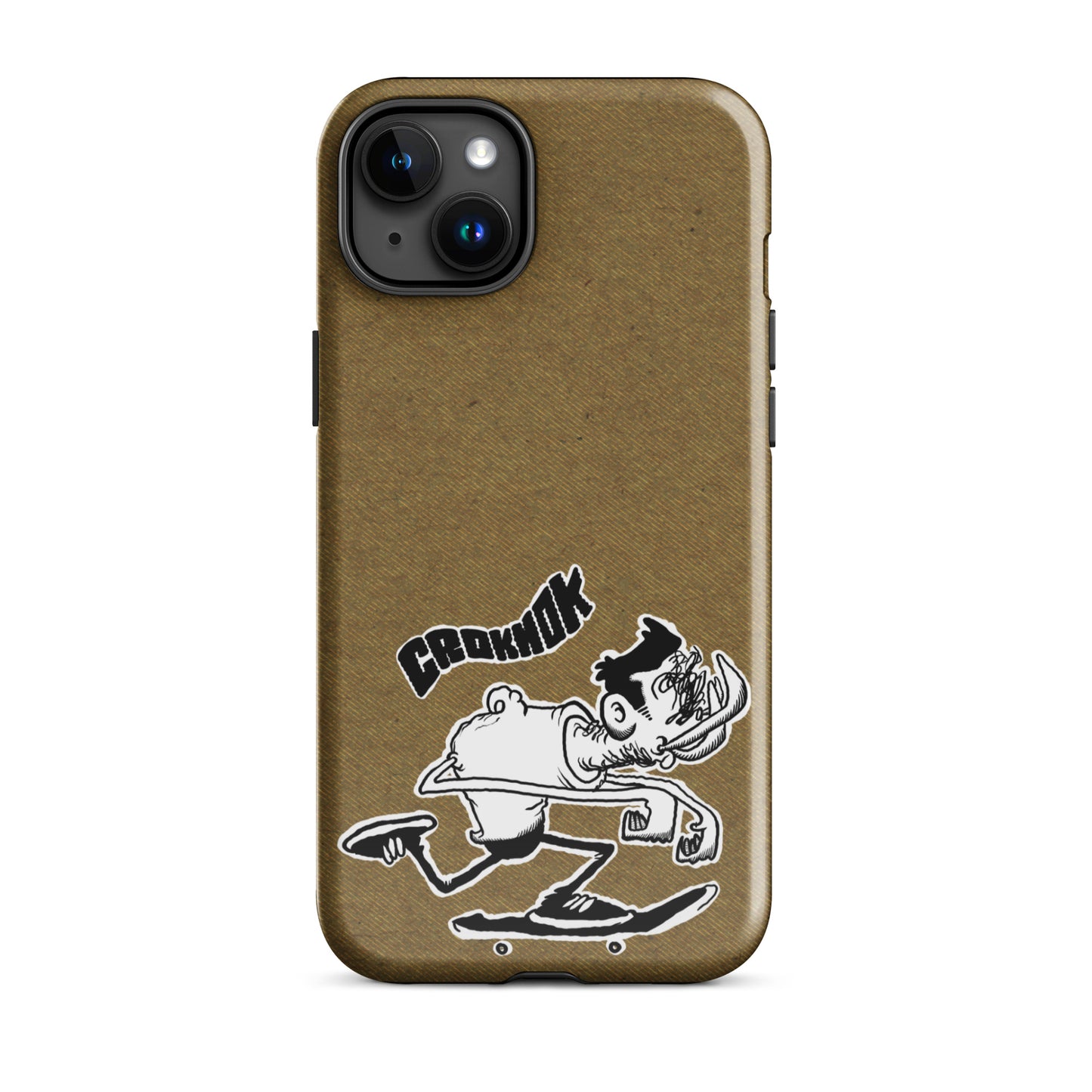 iPhone case - Skateboarding AS0026 Brown
