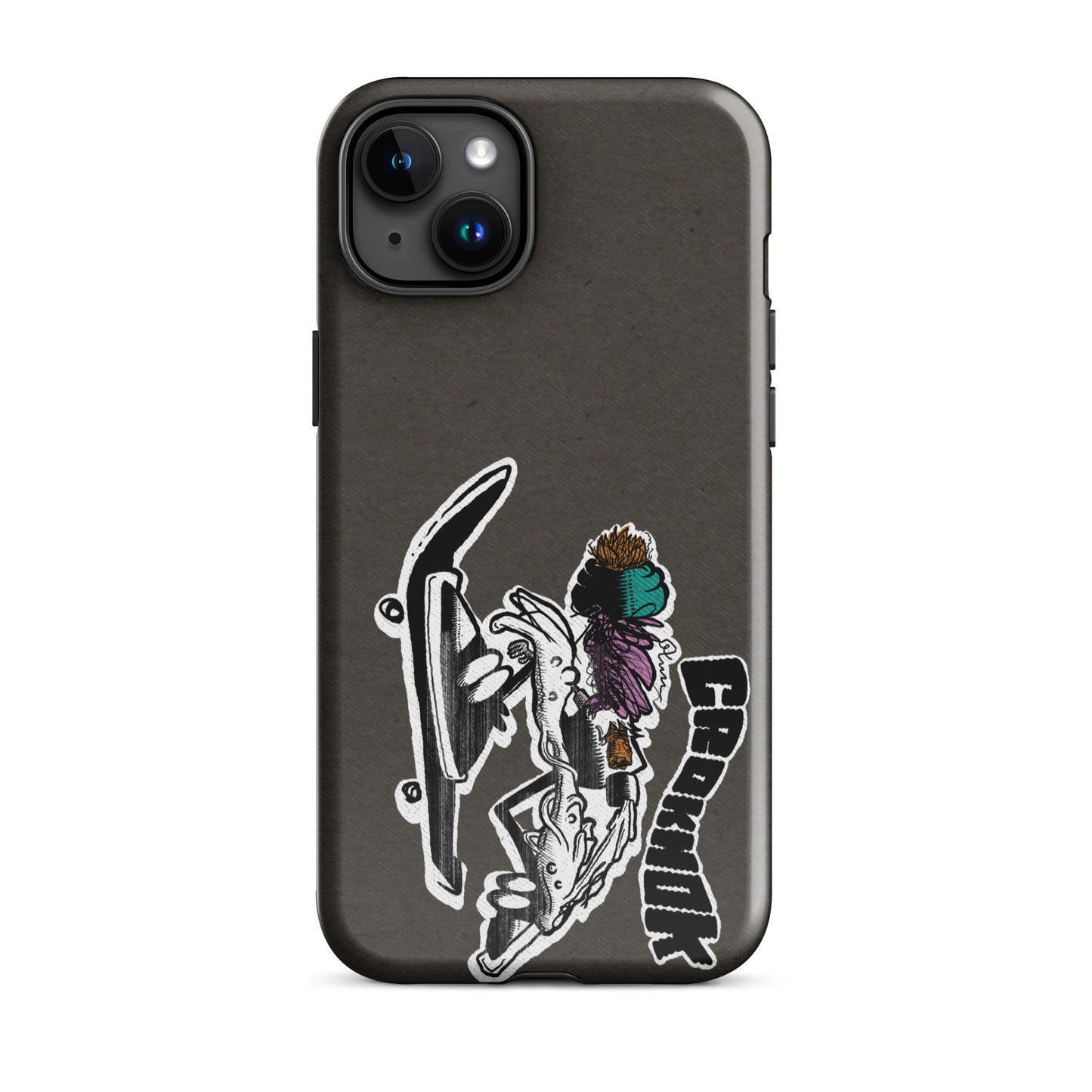 iPhone case - Skateboarding AS0035 Grey