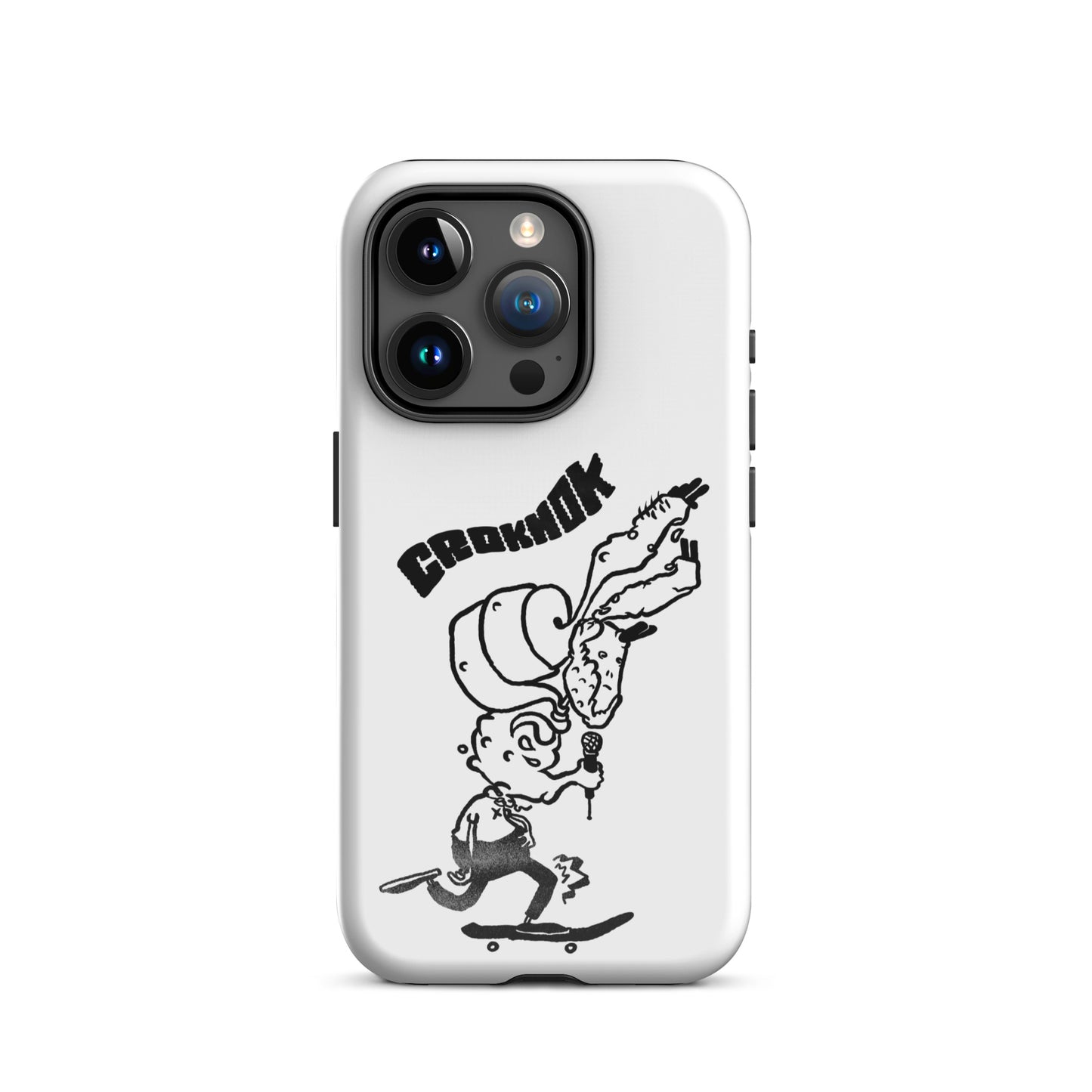 iPhone case - Skateboarding AS0012 White