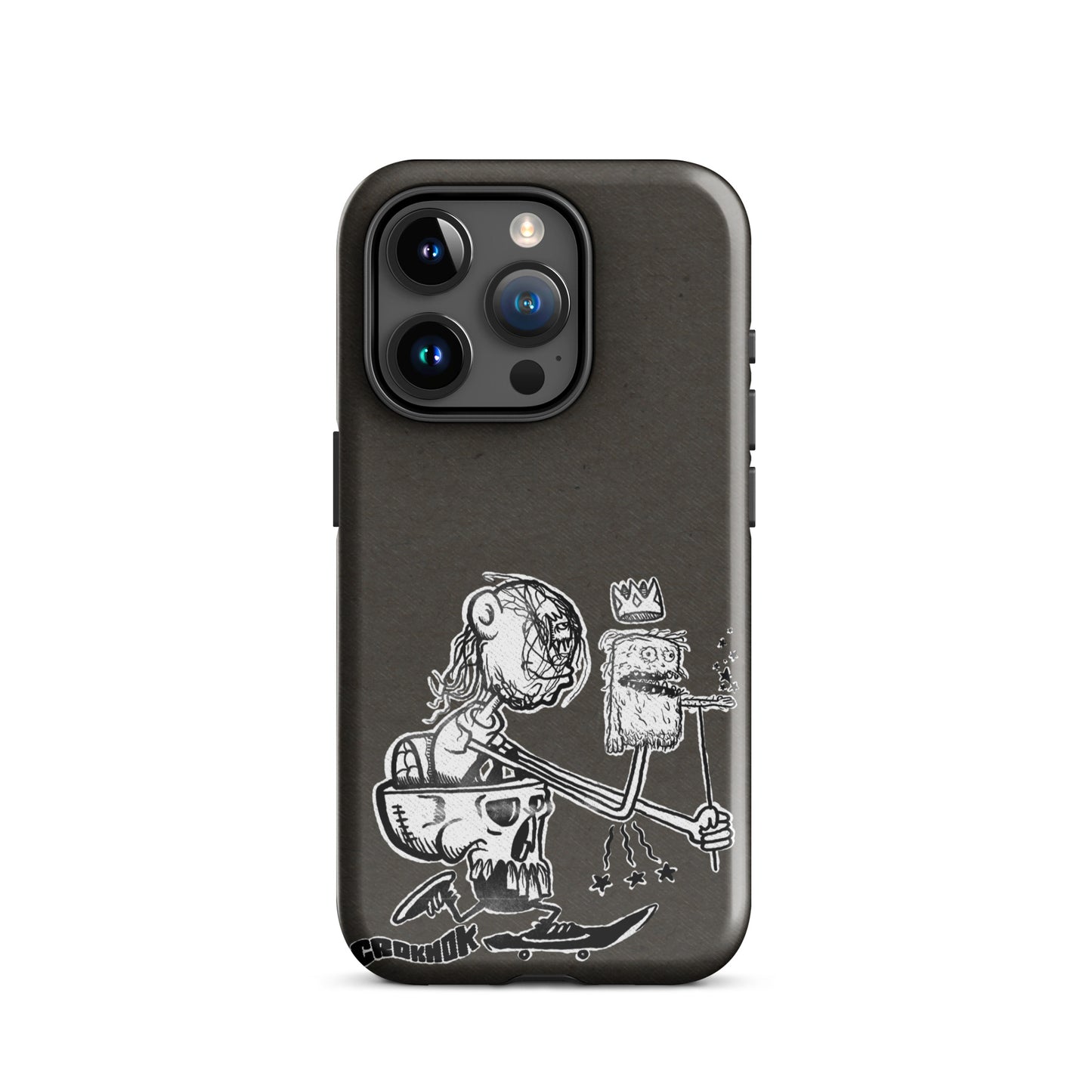 iPhone case - Skateboarding AS0019 Grey