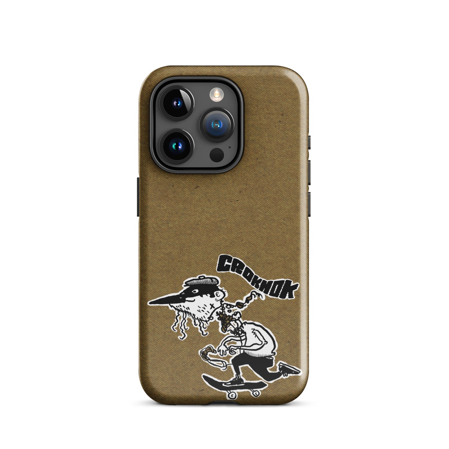 iPhone case - Skateboarding AS0013 Brown