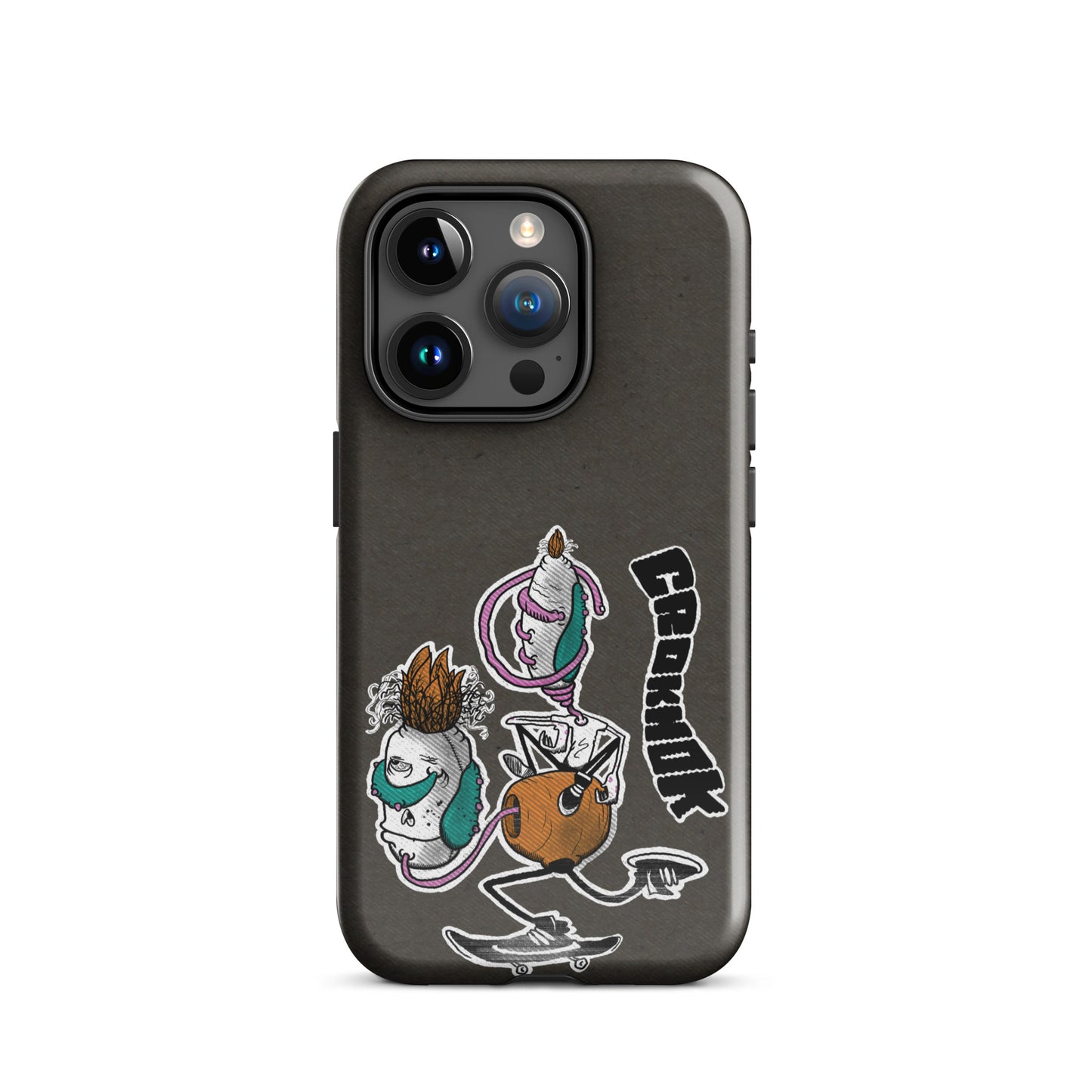 iPhone case - Skateboarding AS0025 Grey