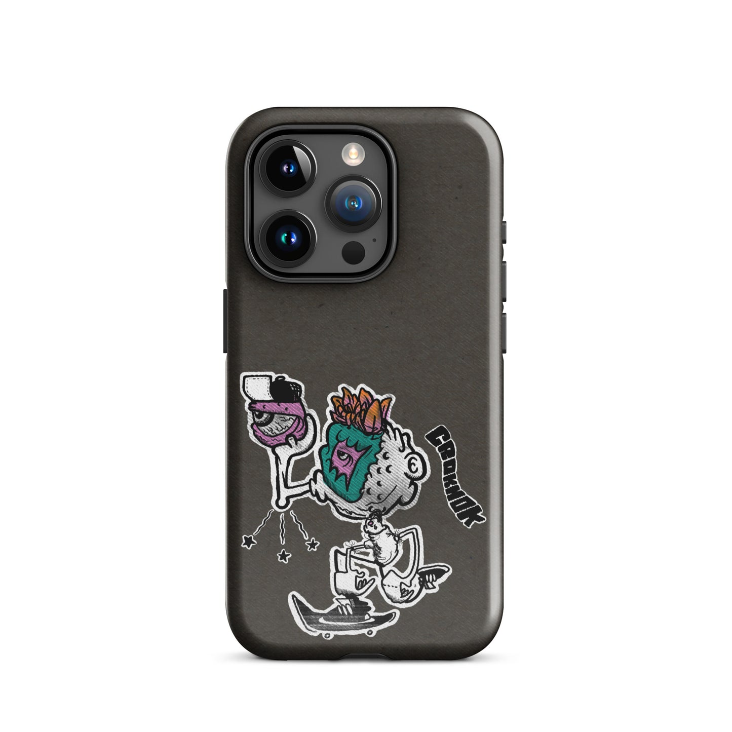 iPhone case - Skateboarding AS0025 grey