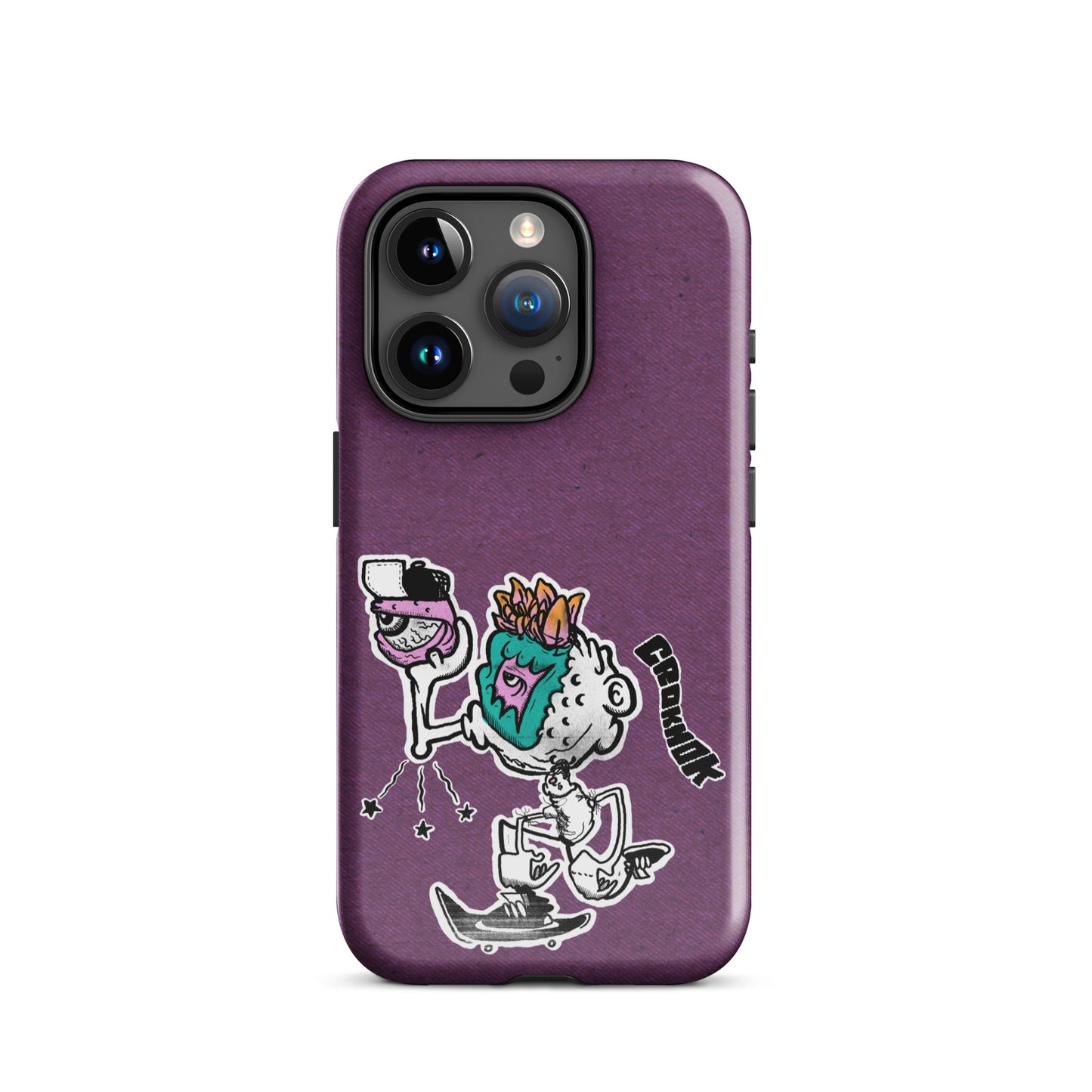 iPhone case - Skateboarding AS0025 Purple