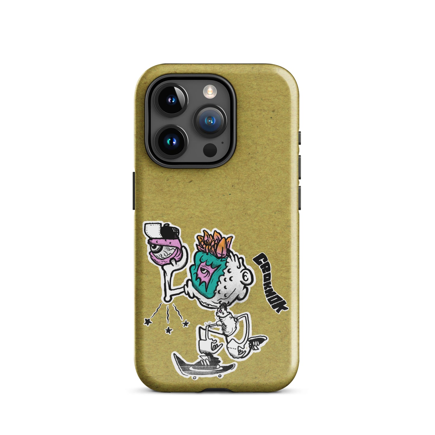 iPhone case - Skateboarding AS0025 Yellow