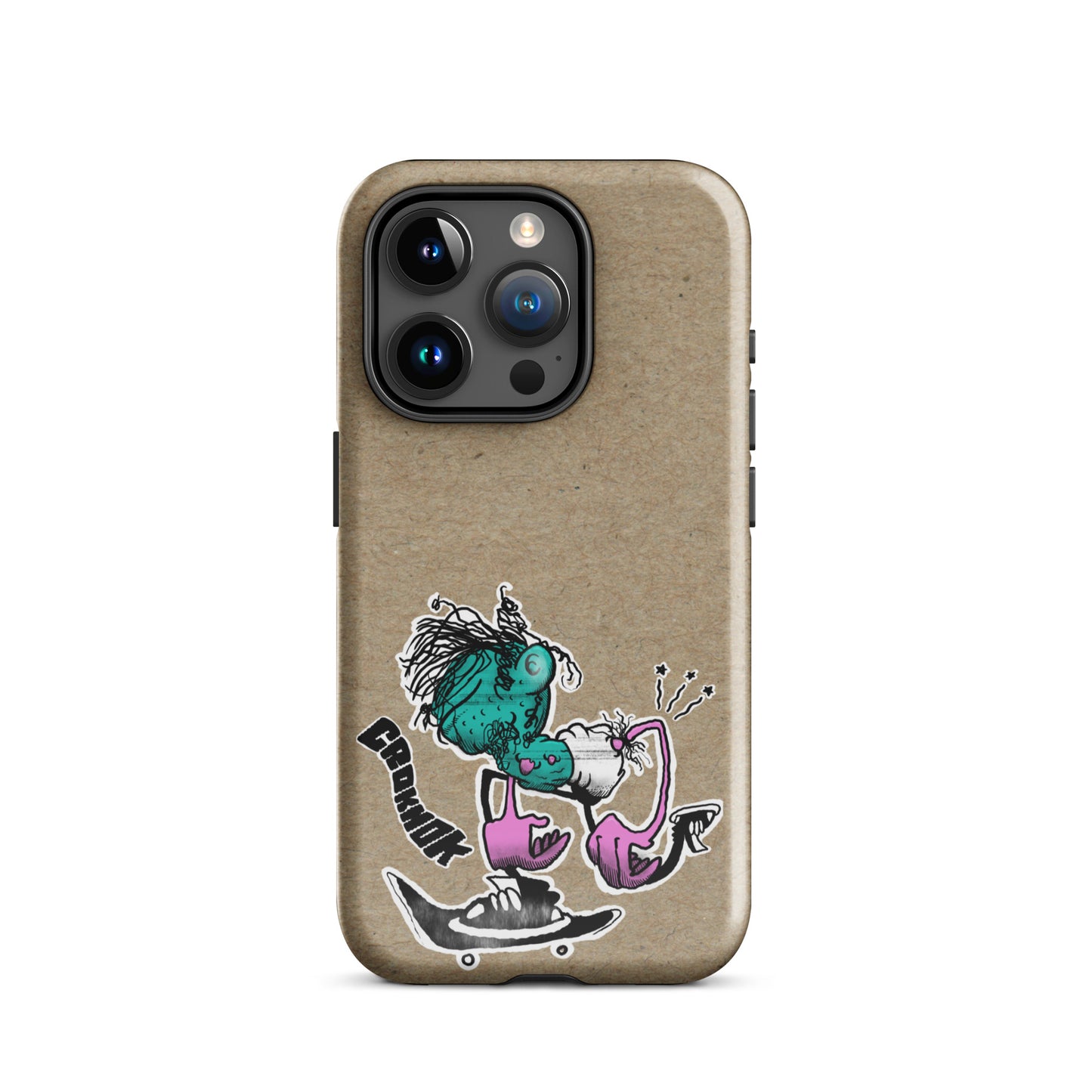 iPhone case - Skateboarding AS0028 Beigh