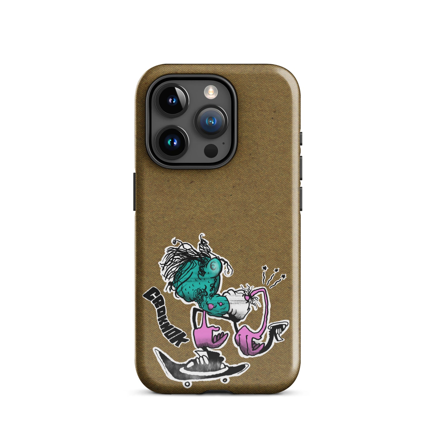 iPhone case - Skateboarding AS0028 Brown