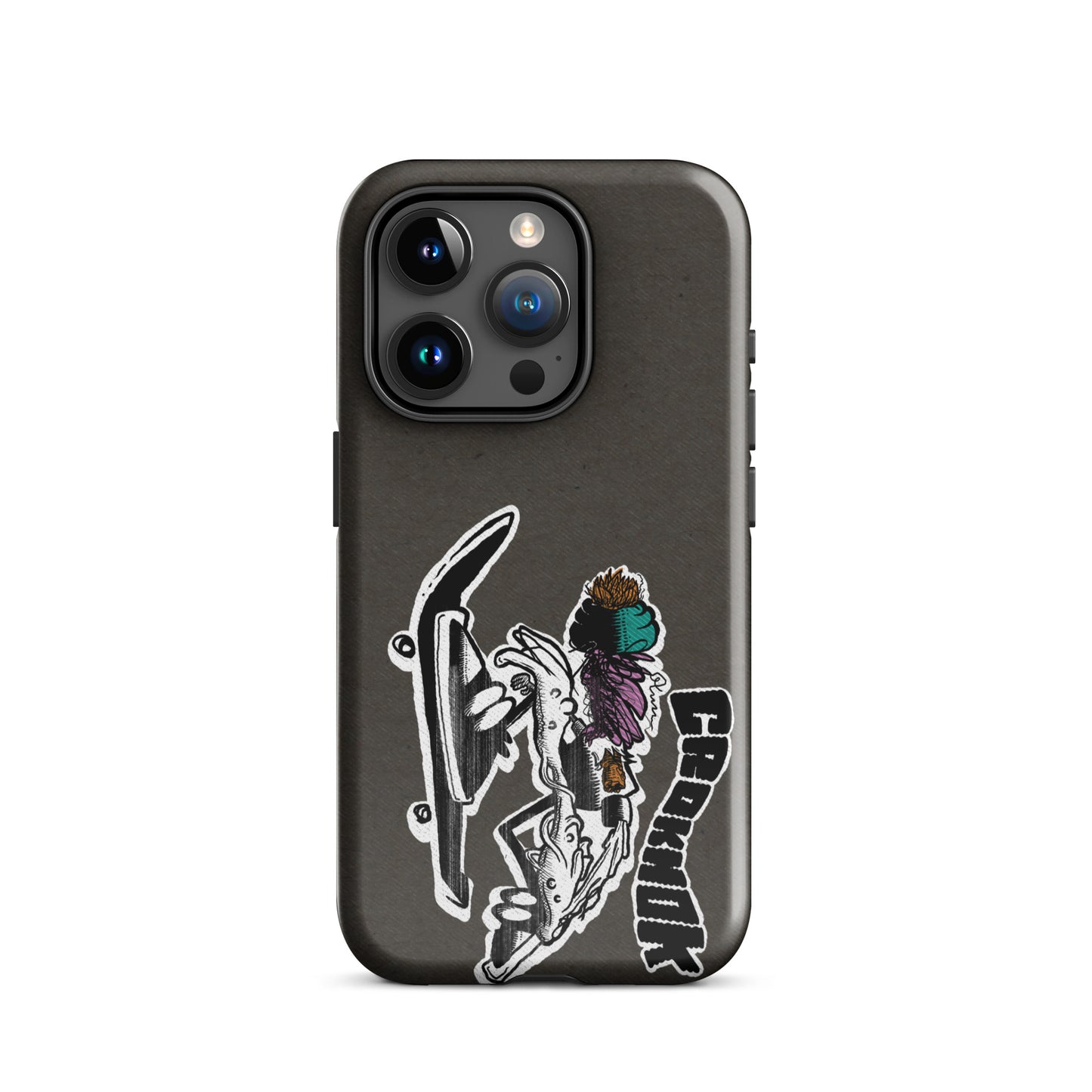 iPhone case - Skateboarding AS0035 Grey