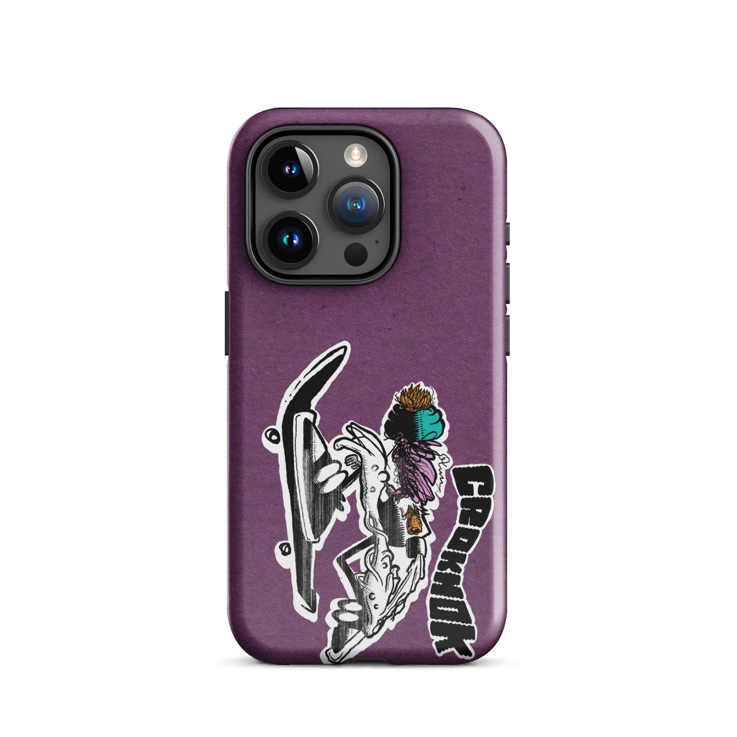 iPhone case - Skateboarding AS0035 Purple
