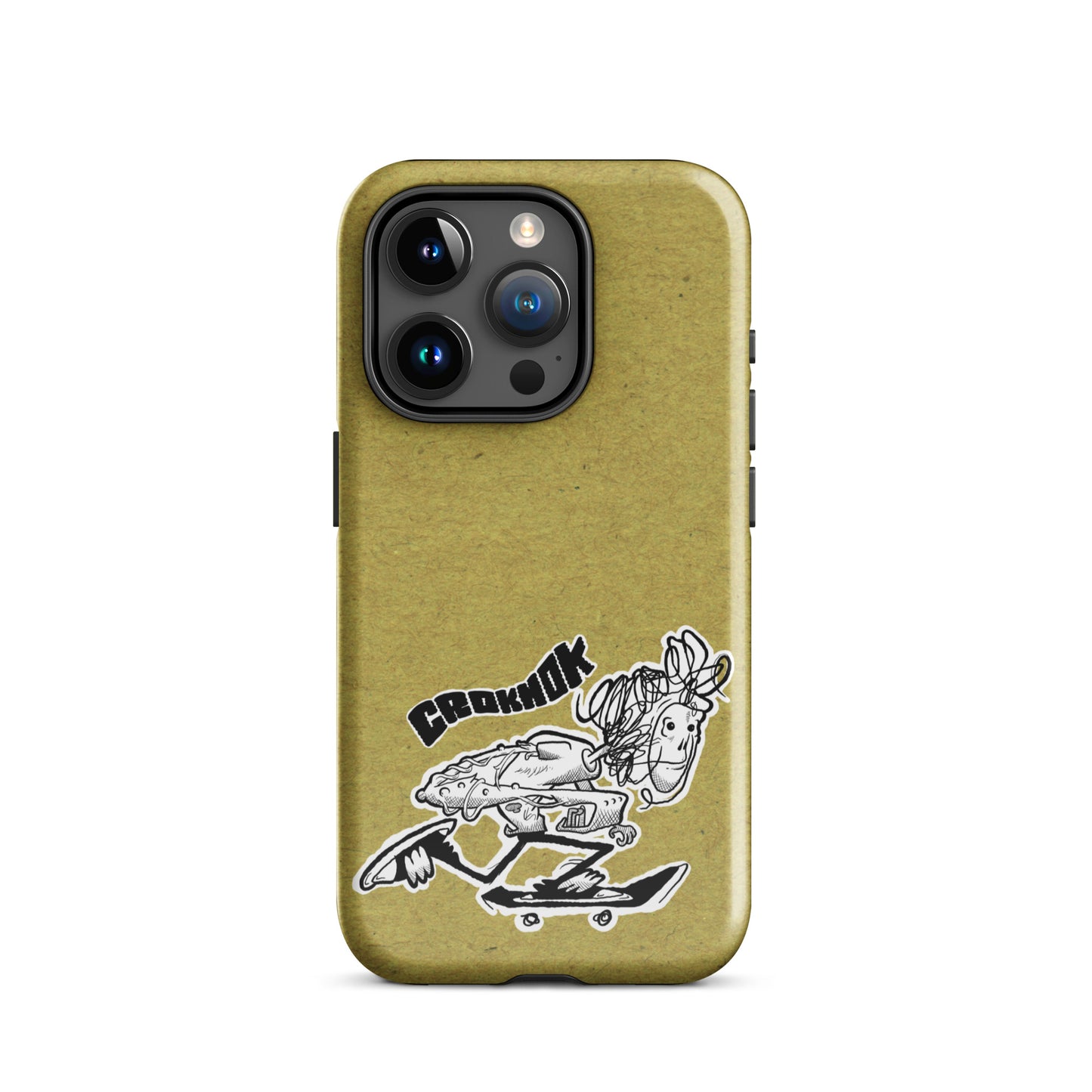 iPhone case - Skateboarding AS0039 Yellow