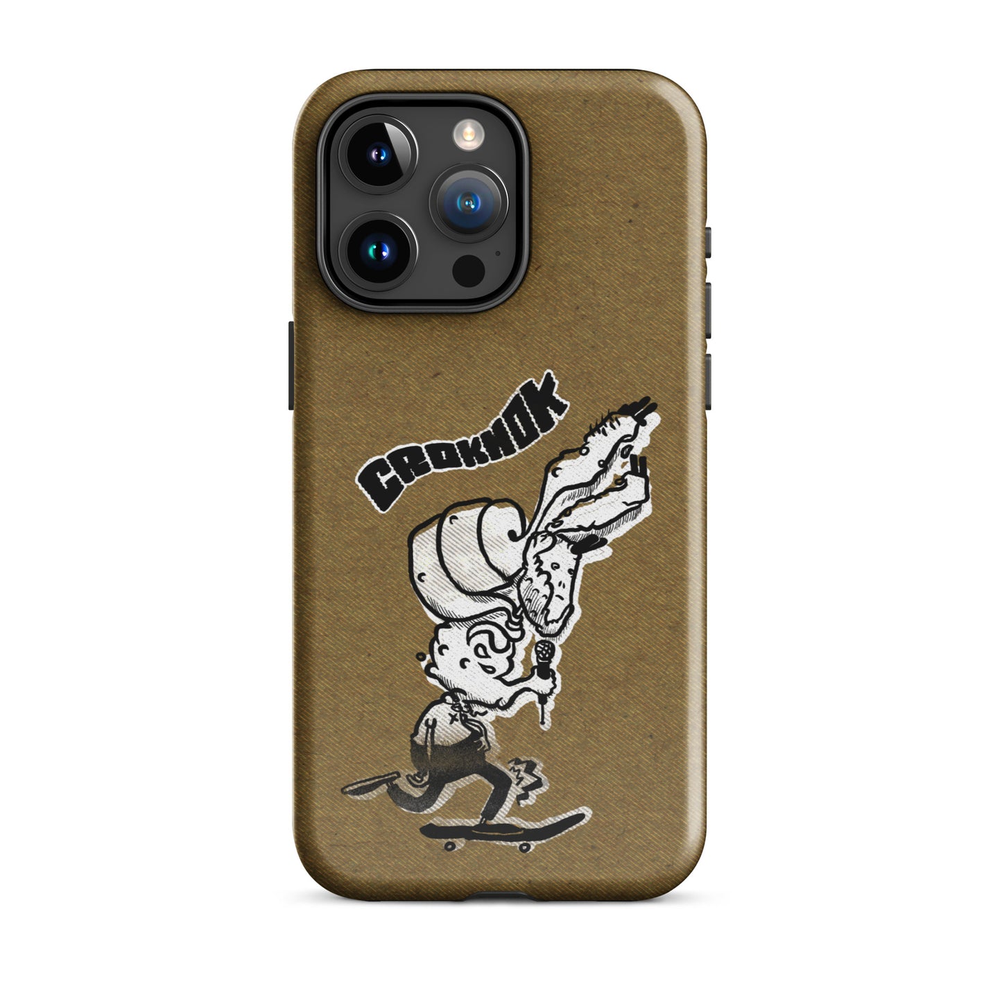 iPhone case - Skateboarding AS0012 Brown
