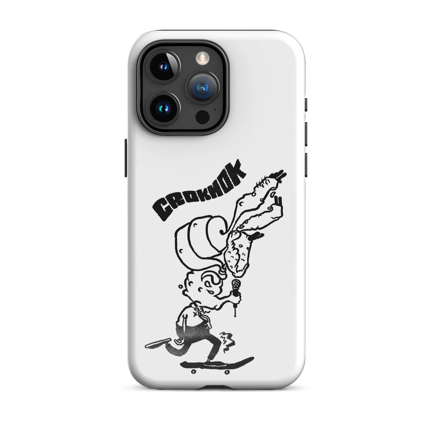 iPhone case - Skateboarding AS0012 White