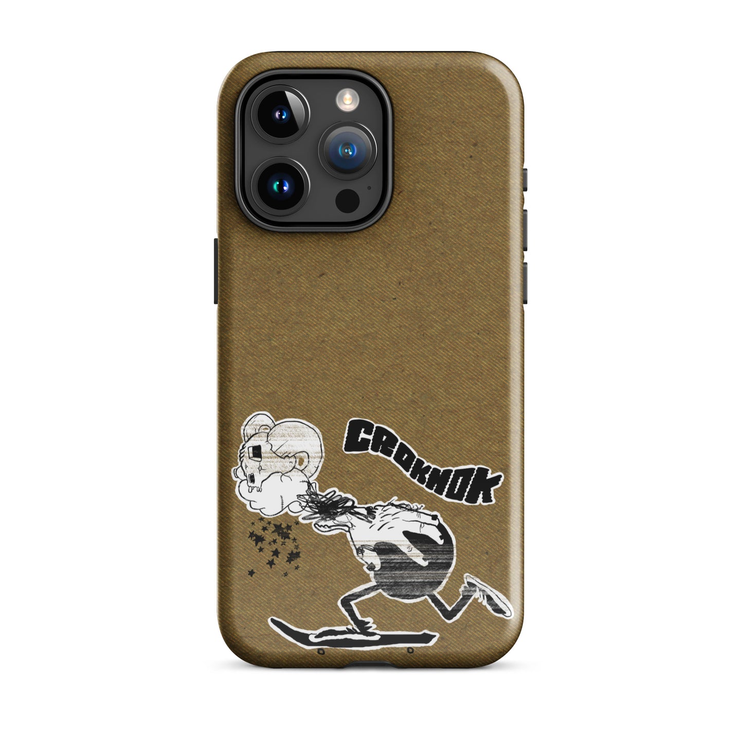 iPhone case - Skateboarding AS0015 Brown