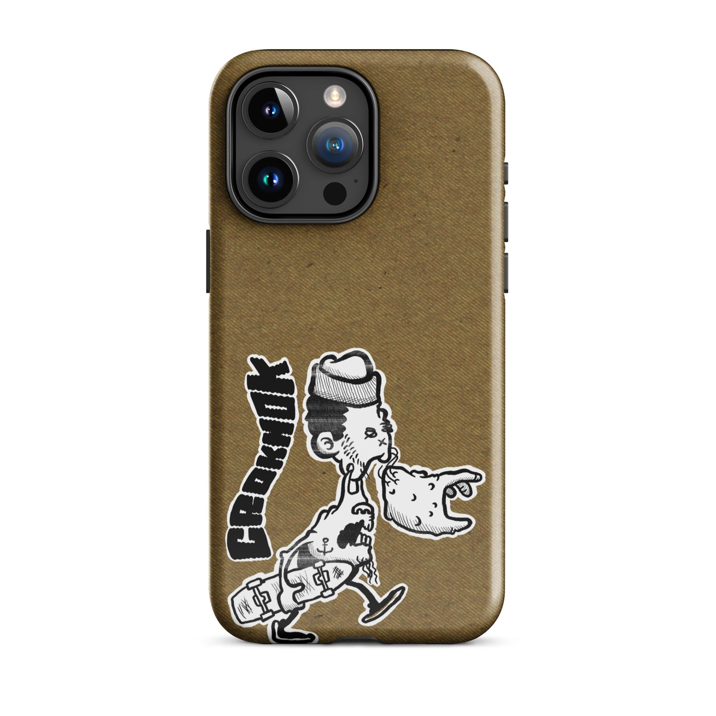iPhone case - Skateboarding AS0010 Brown